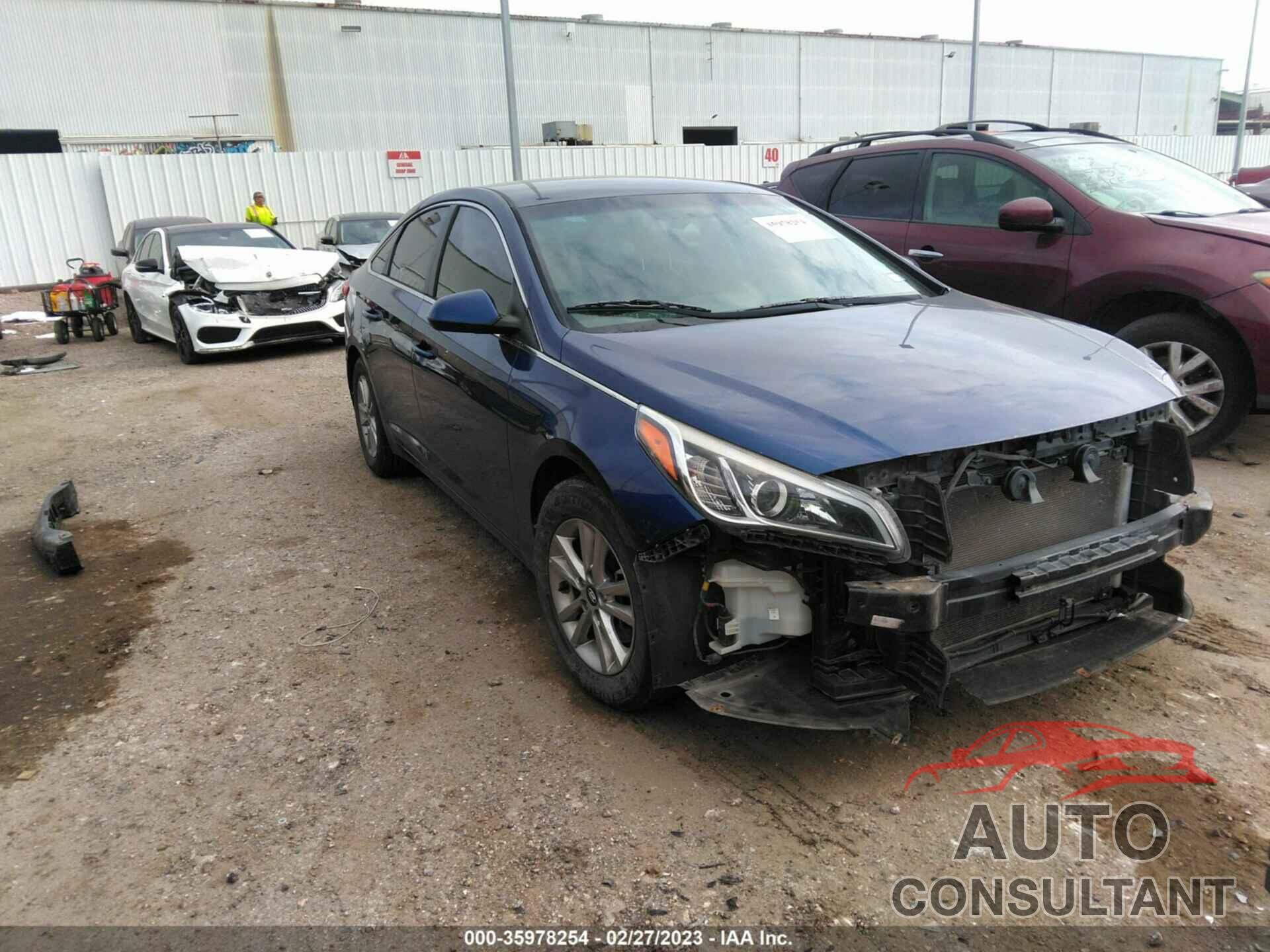 HYUNDAI SONATA 2016 - 5NPE24AF3GH370348