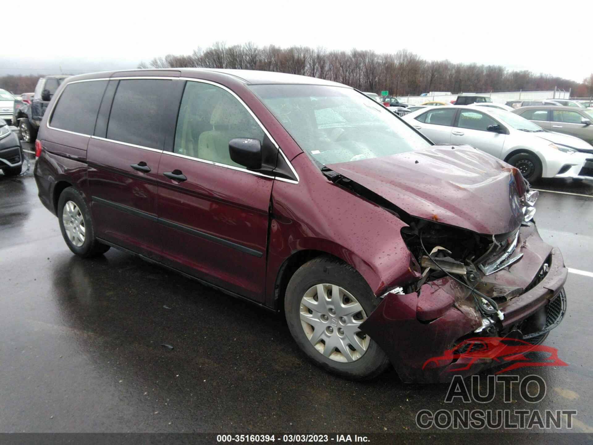 HONDA ODYSSEY 2009 - 5FNRL38249B045009