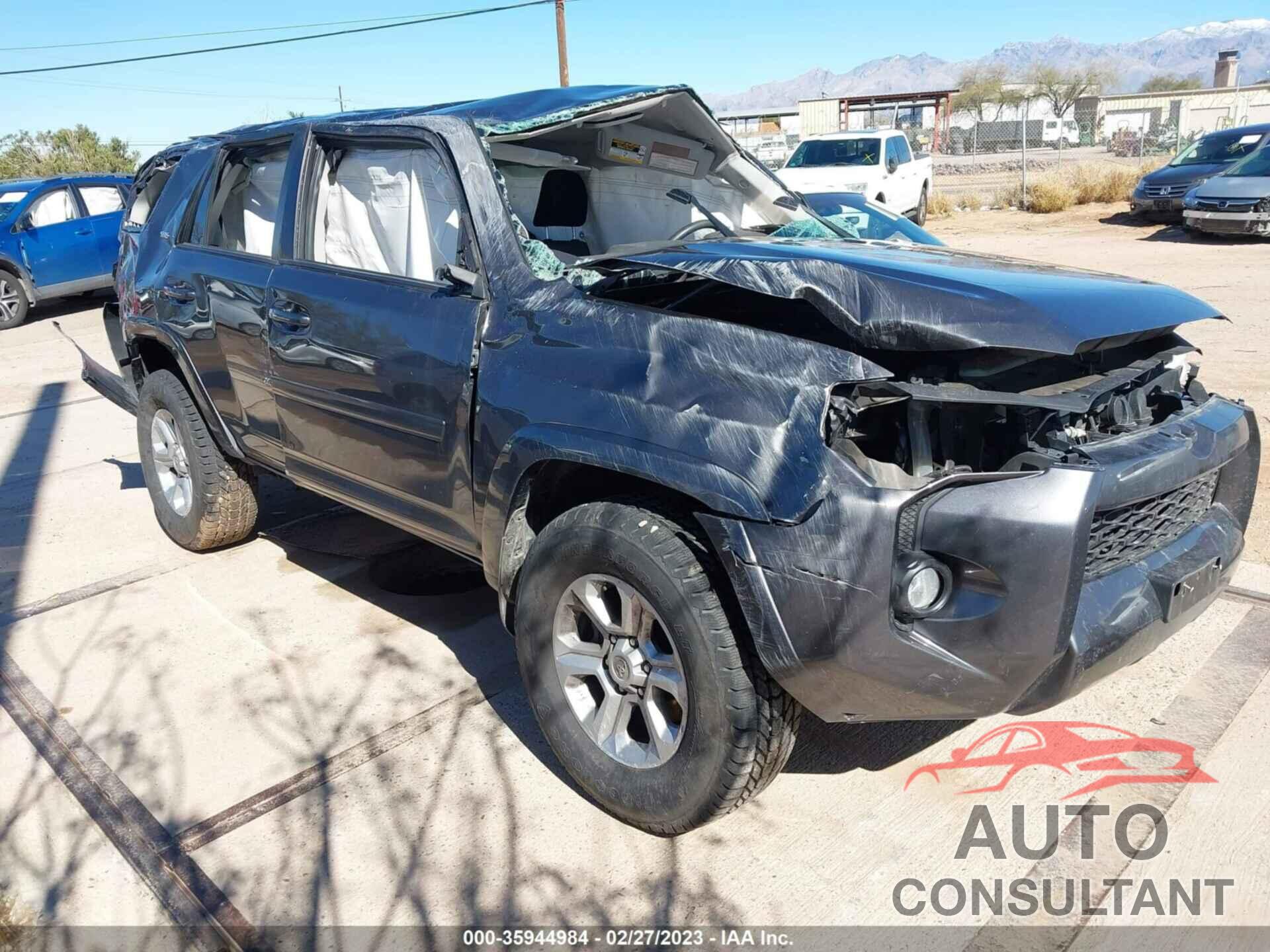 TOYOTA 4RUNNER 2019 - JTEBU5JR1K5688874