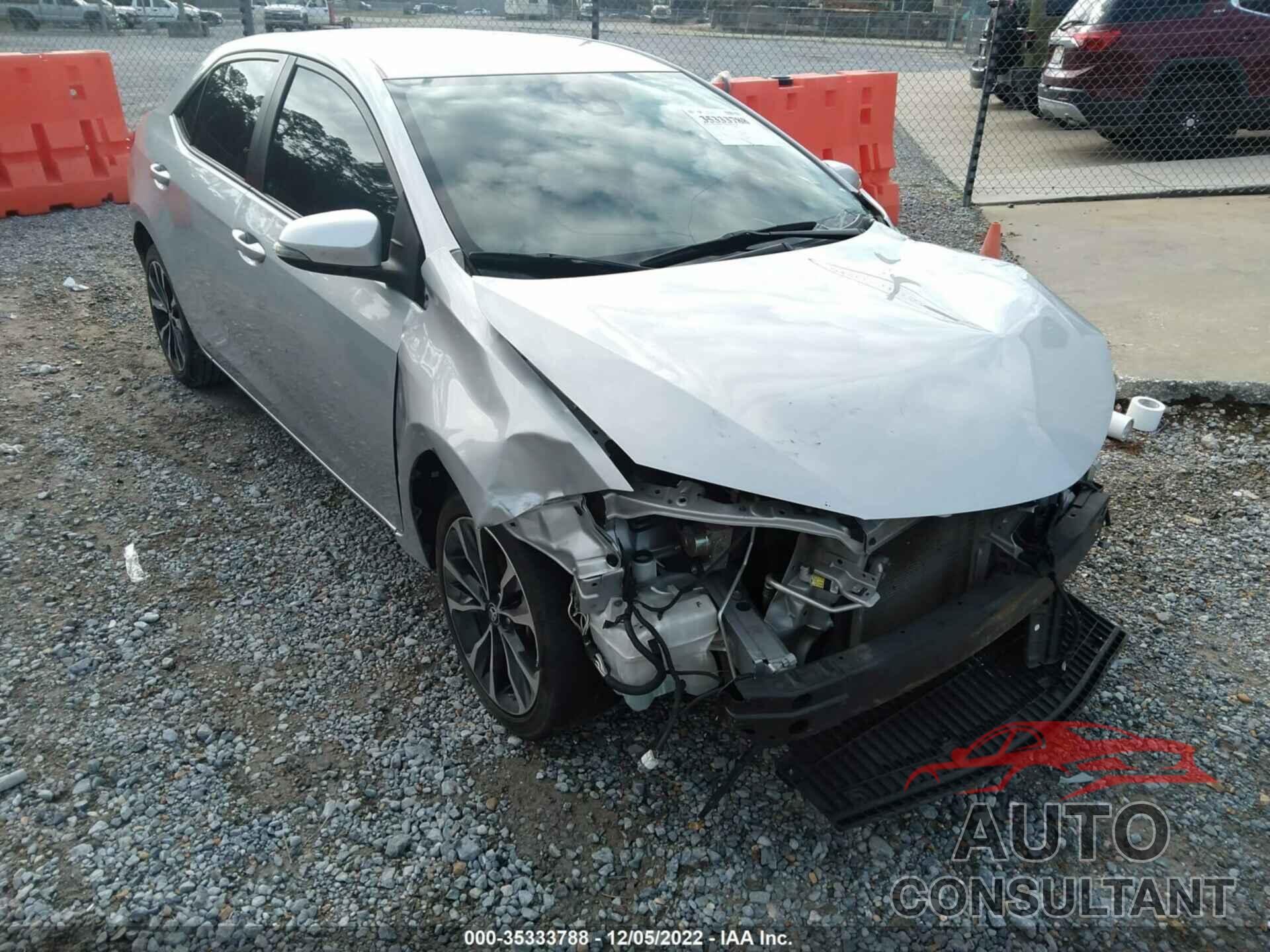 TOYOTA COROLLA 2017 - 2T1BURHE5HC778913