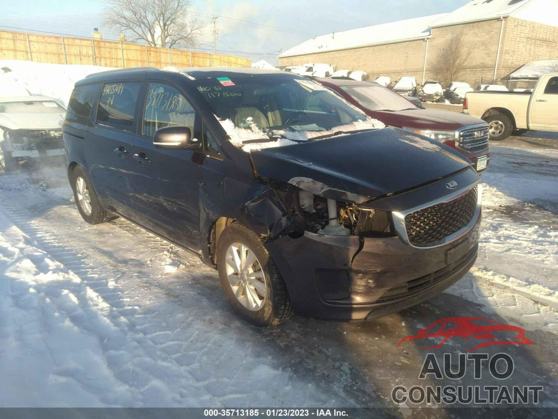 KIA SEDONA 2016 - KNDMB5C14G6211903