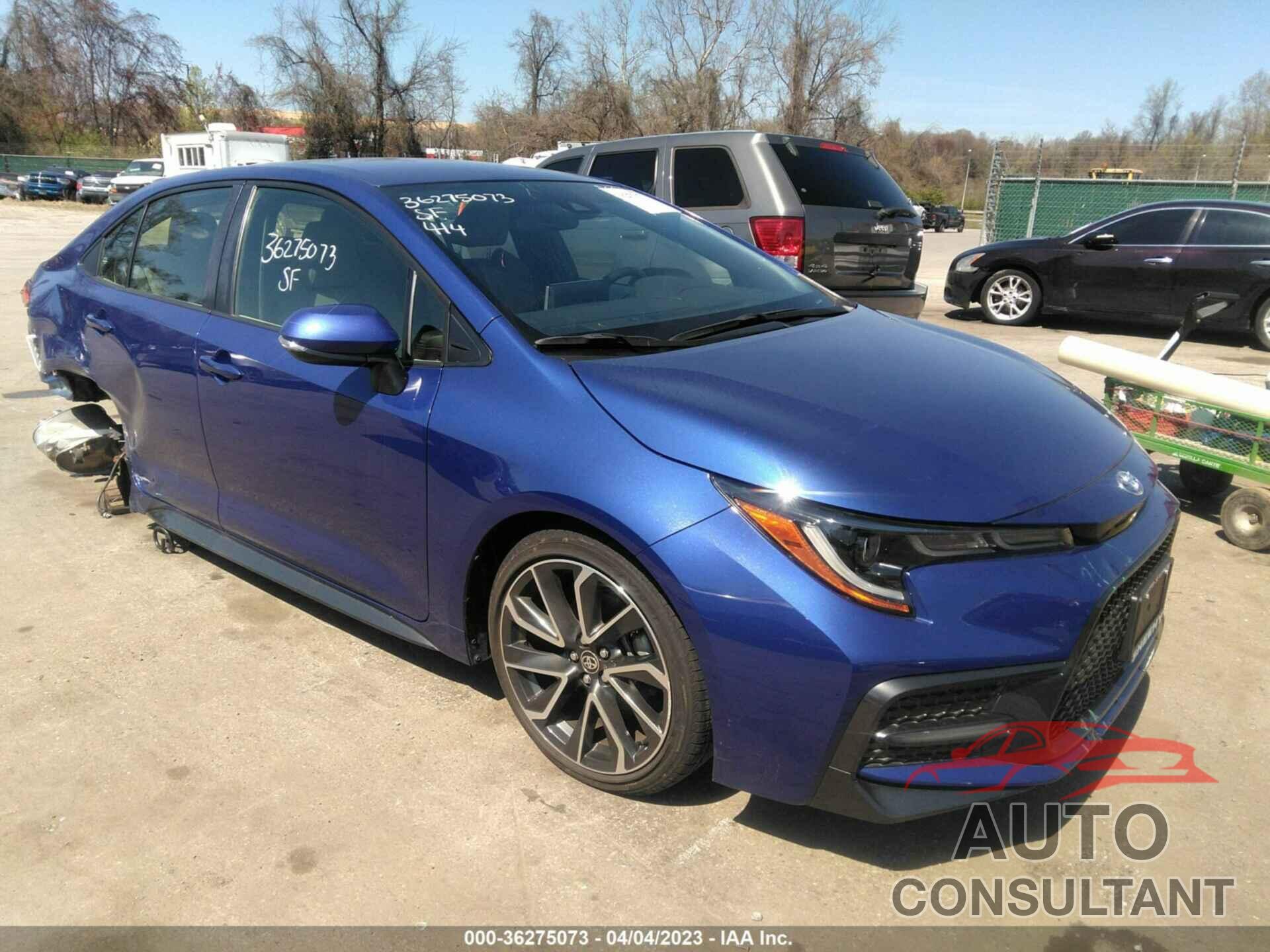 TOYOTA COROLLA 2021 - JTDS4MCE9MJ067451