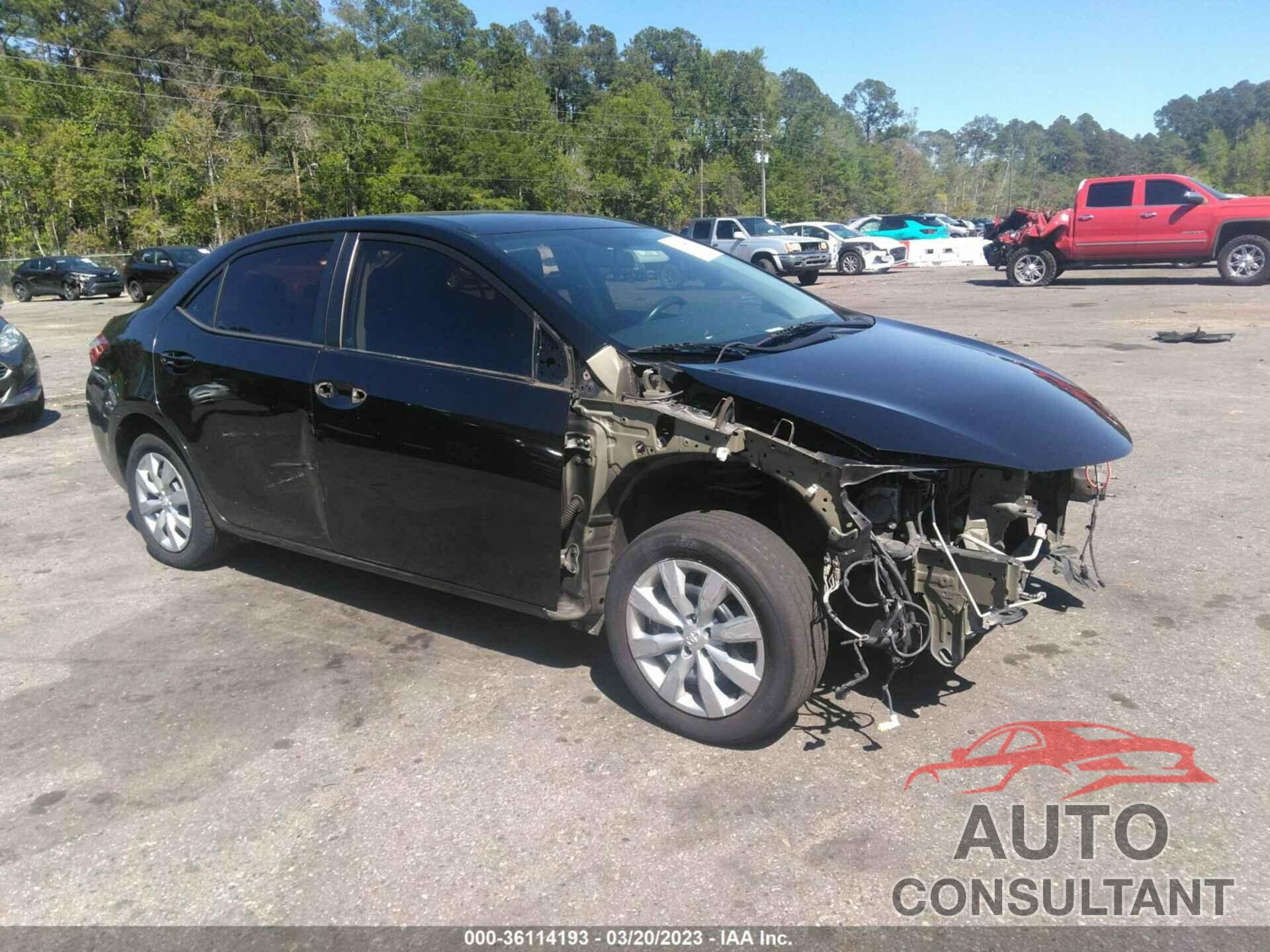 TOYOTA COROLLA 2015 - 5YFBURHE3FP306593