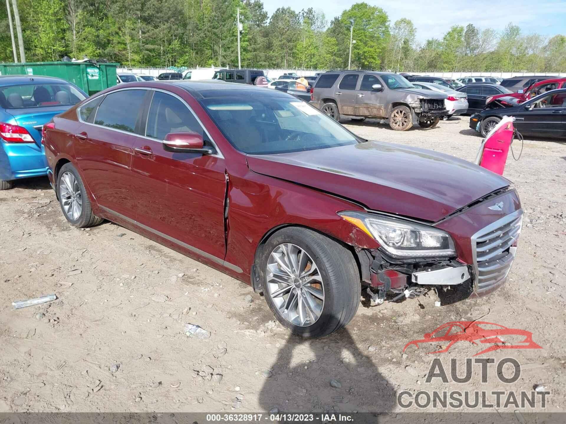 HYUNDAI GENESIS 2015 - KMHGN4JE2FU096731