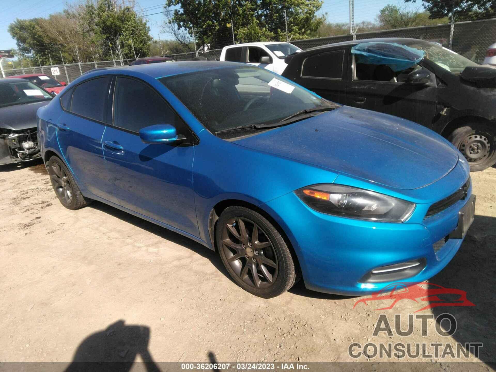 DODGE DART 2015 - 1C3CDFAA5FD392295