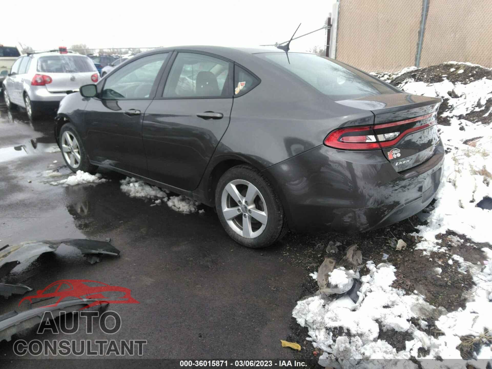DODGE DART 2015 - 1C3CDFBBXFD320242