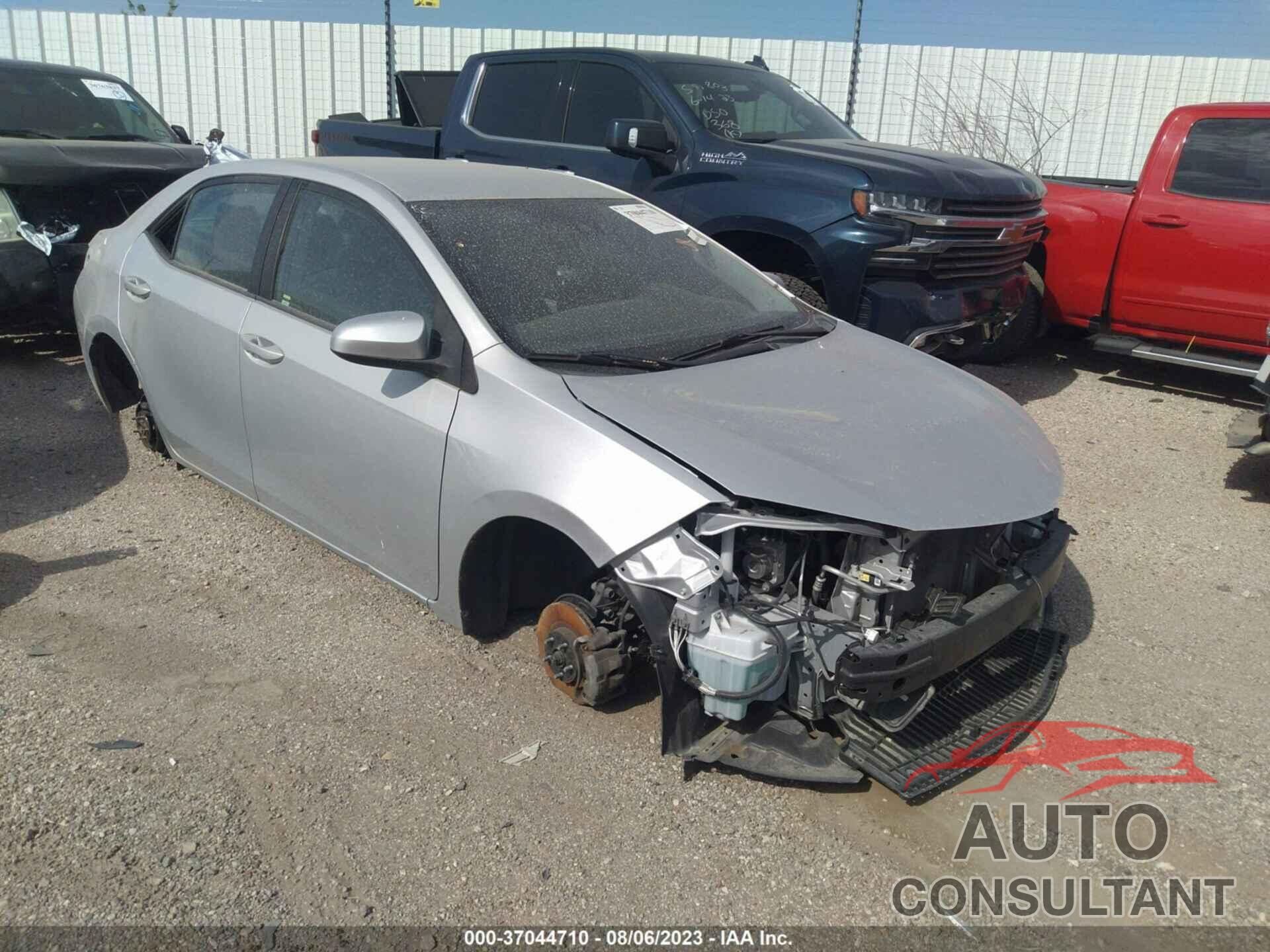 TOYOTA COROLLA 2018 - 2T1BURHE3JC056605