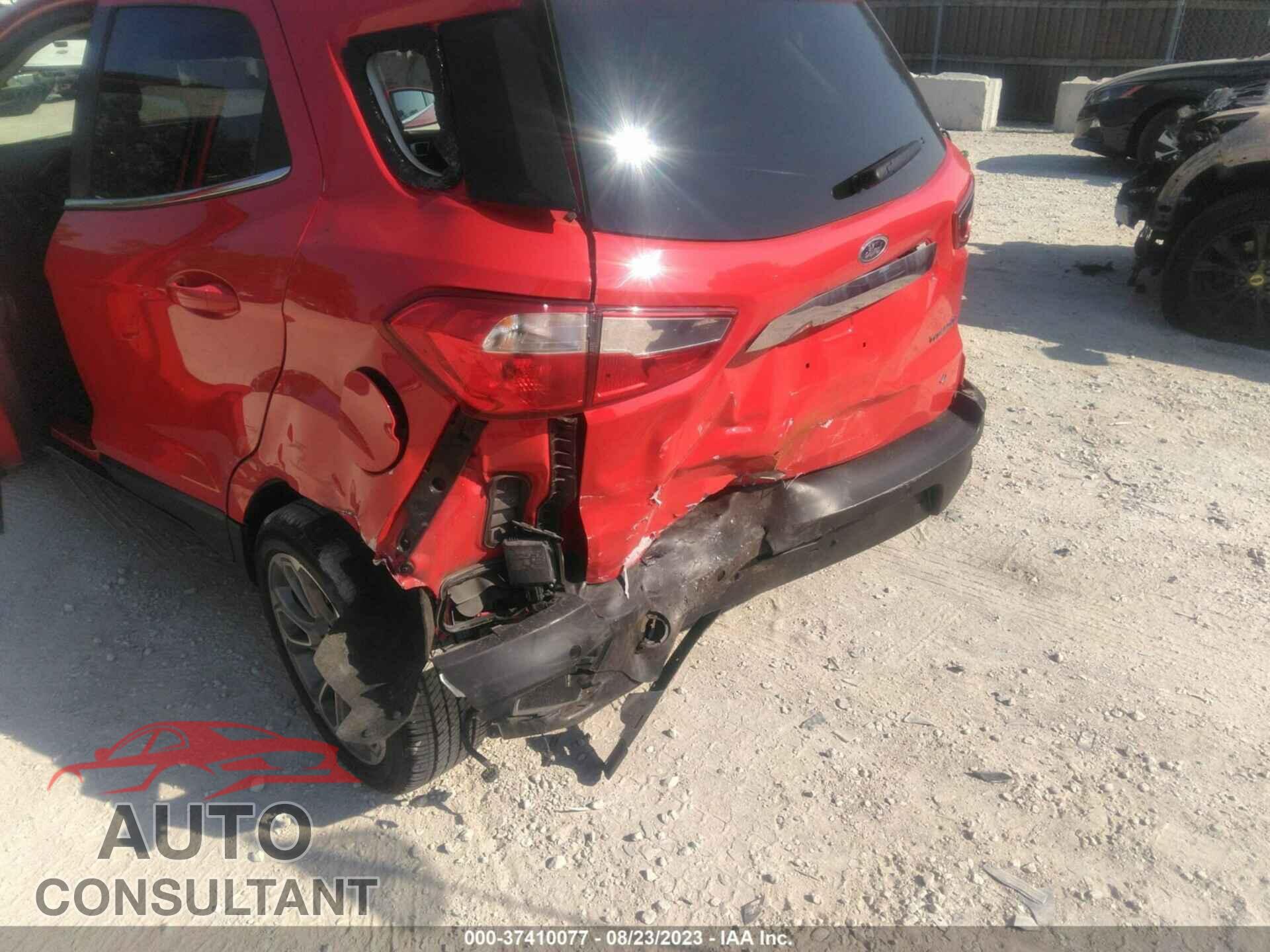 FORD ECOSPORT 2021 - MAJ6S3KL0MC425404