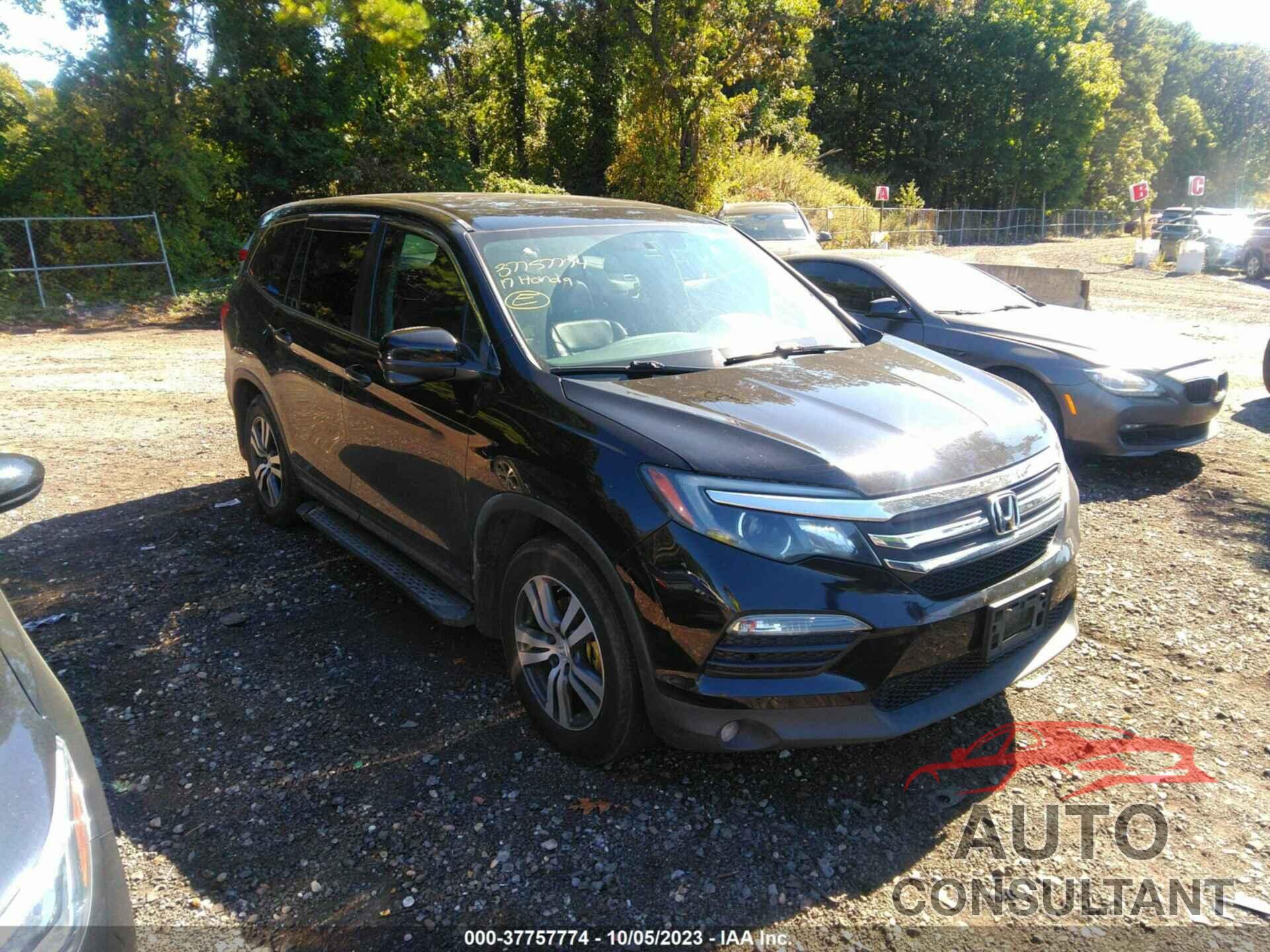 HONDA PILOT 2017 - 5FNYF6H57HB092693