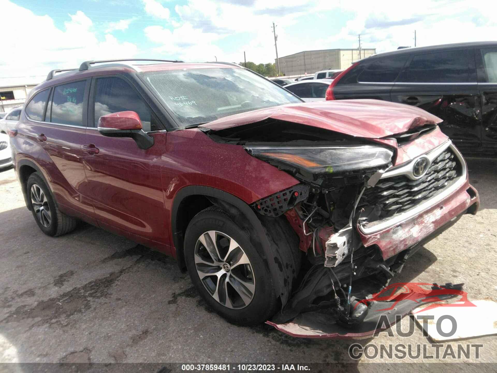 TOYOTA HIGHLANDER 2023 - 5TDKDRAH6PS022677