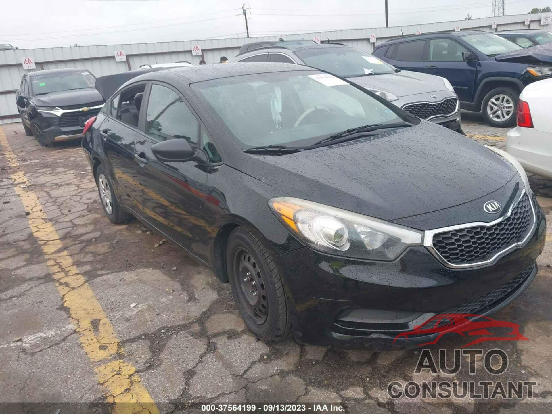 KIA FORTE 2016 - KNAFK4A64G5611061