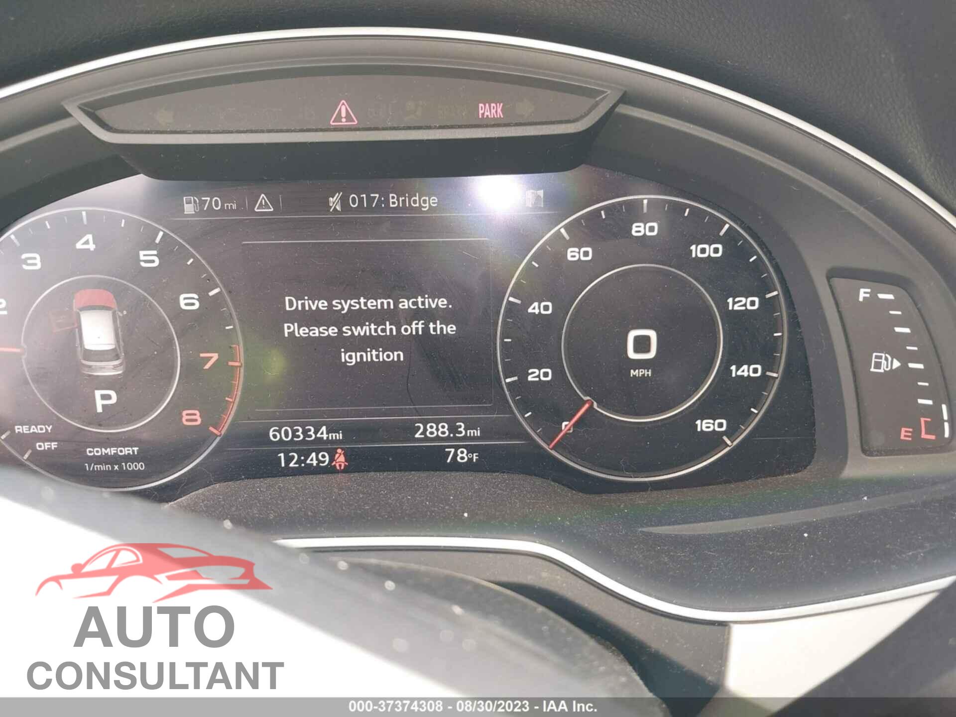 AUDI Q7 2019 - WA1LHAF71KD040285