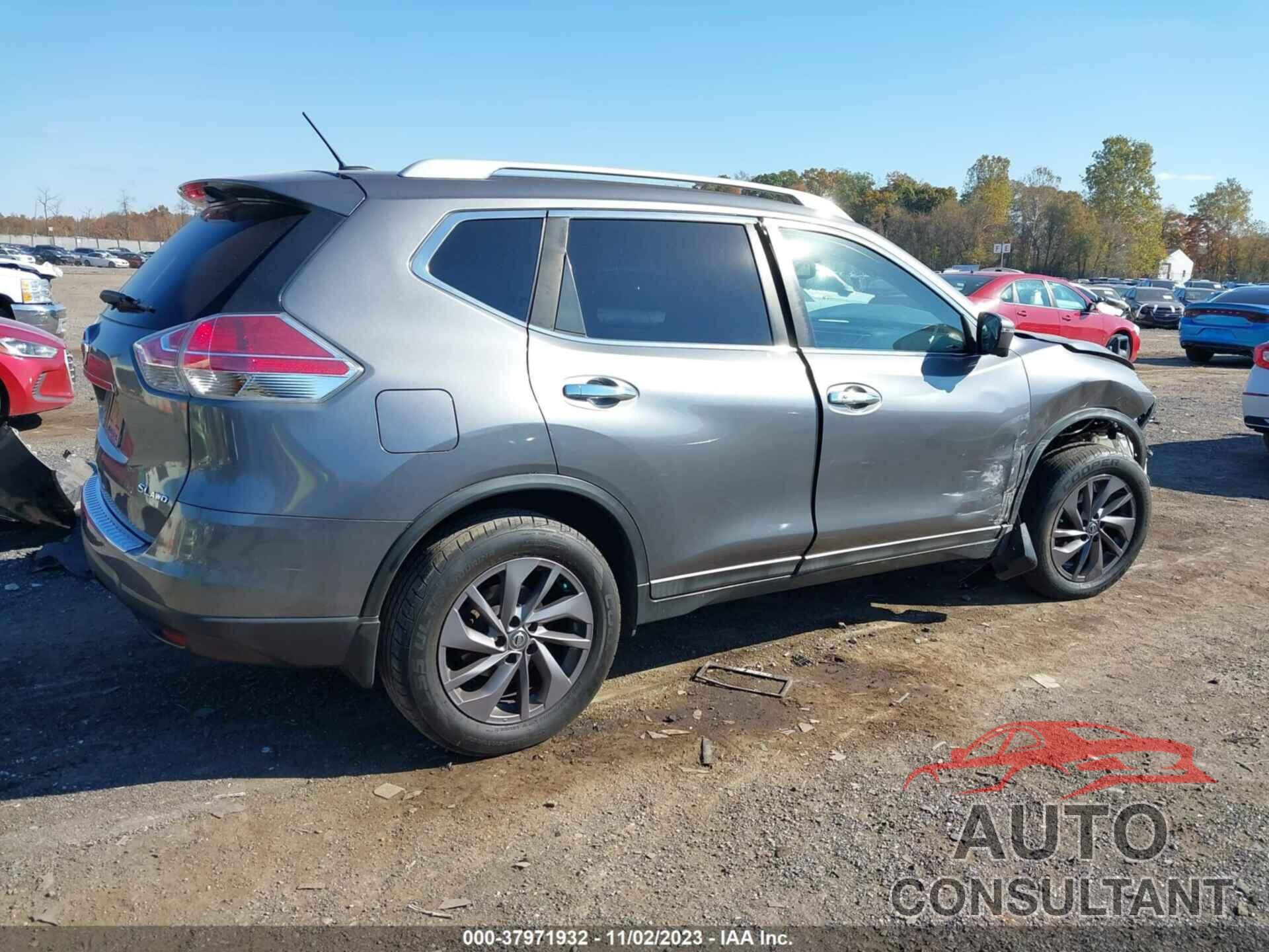 NISSAN ROGUE 2016 - 5N1AT2MV8GC847673