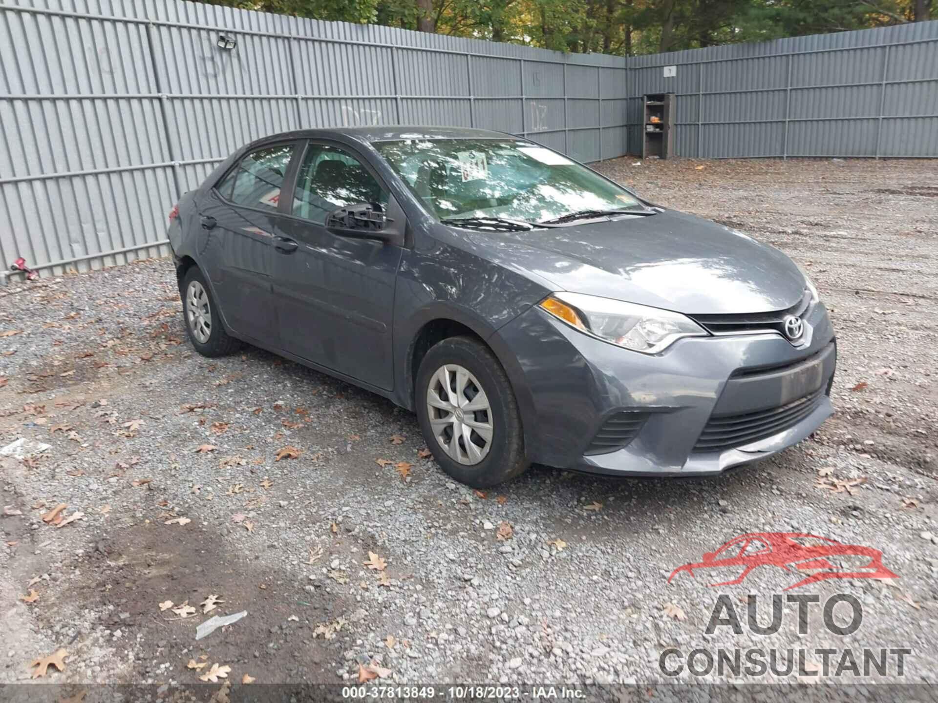 TOYOTA COROLLA 2015 - 2T1BURHE6FC473207