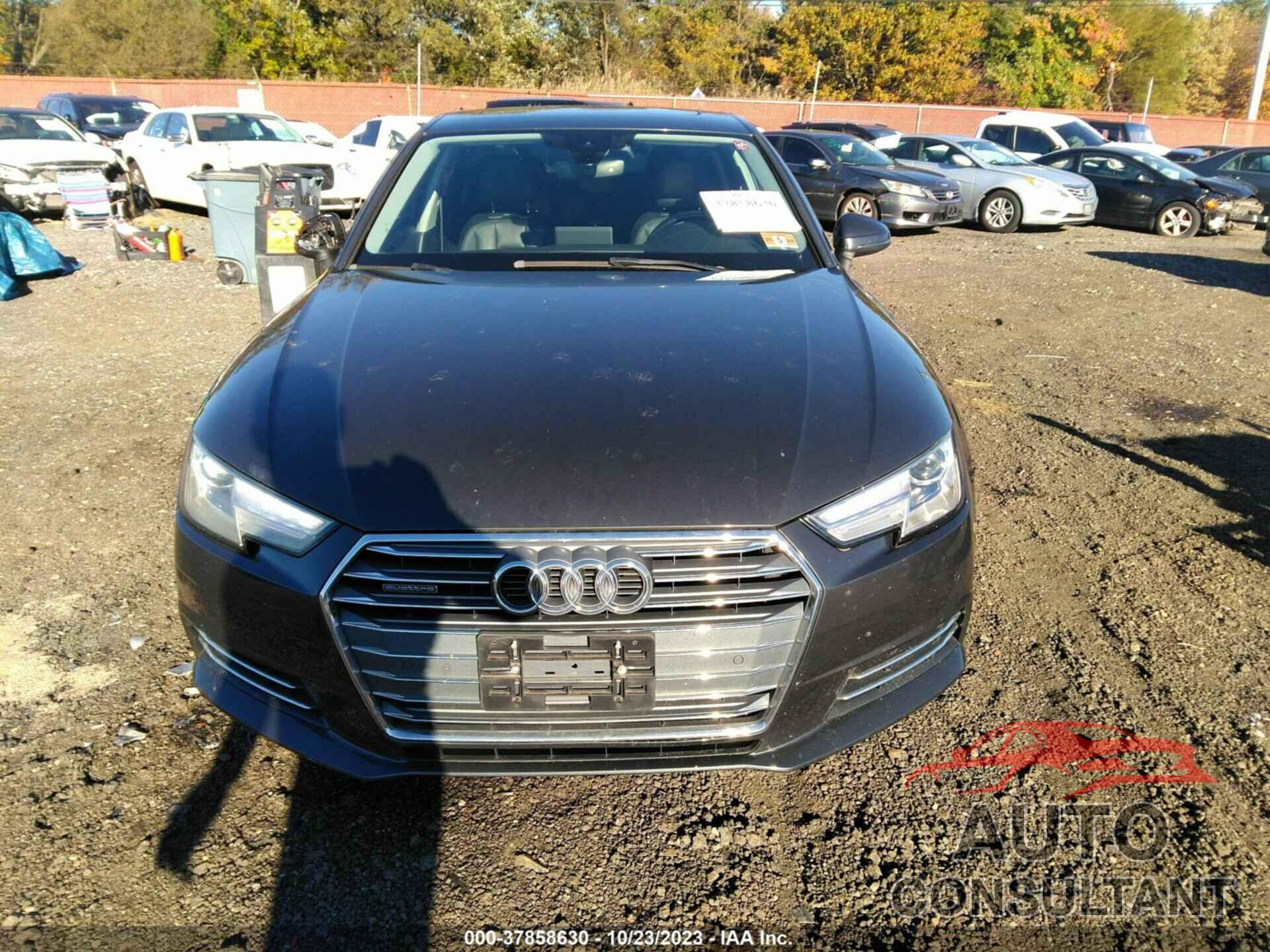 AUDI A4 2017 - WAUANAF43HN016940