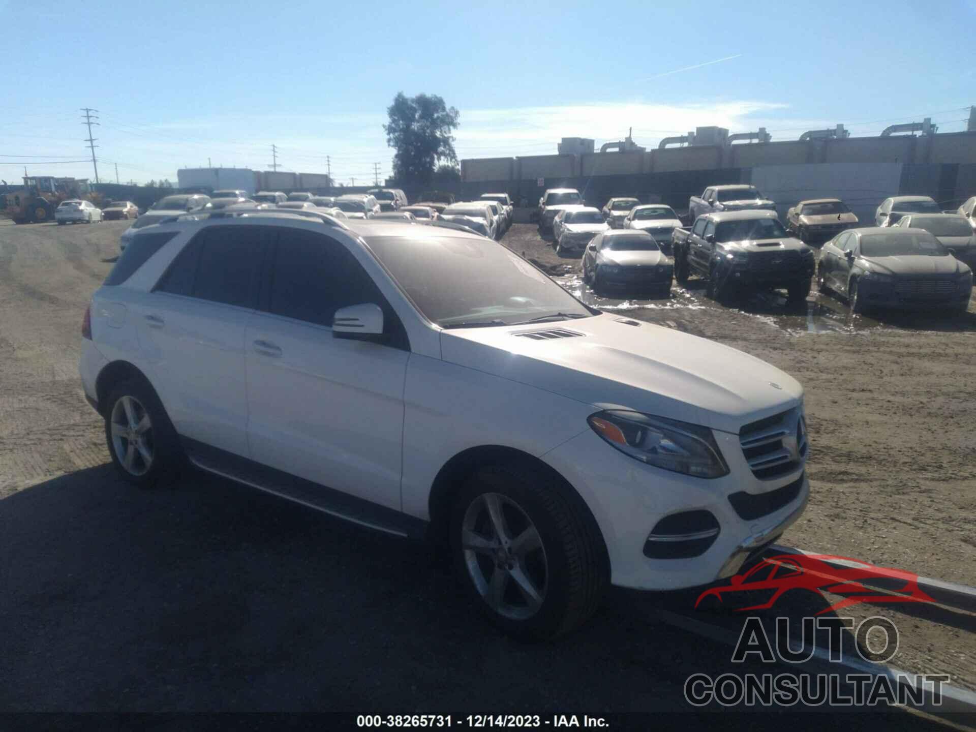 MERCEDES-BENZ GLE 350 2016 - 4JGDA5JB2GA733274