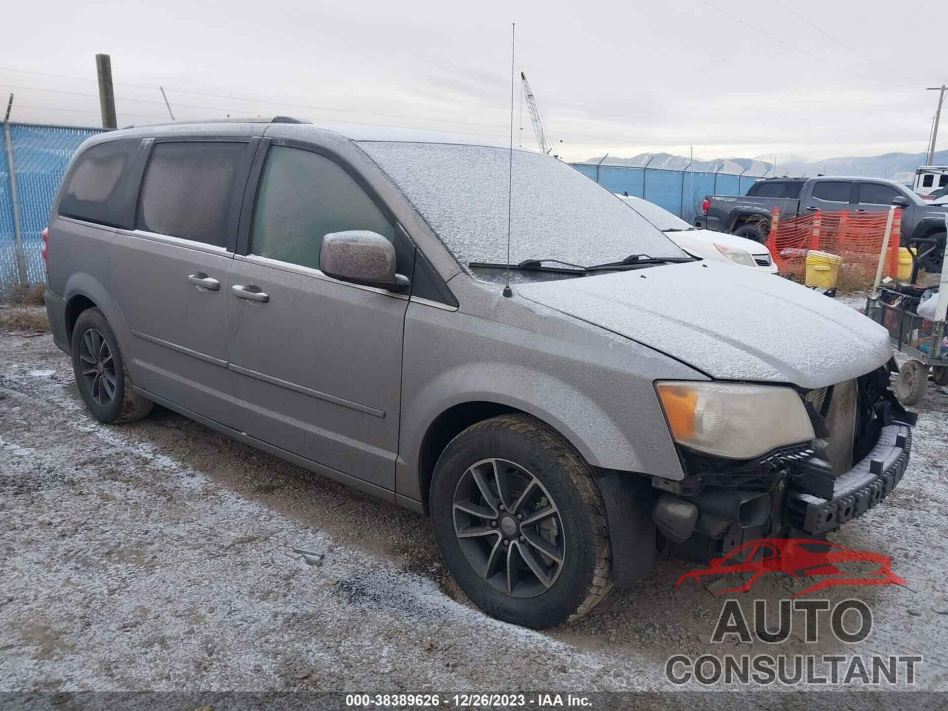 DODGE GRAND CARAVAN 2017 - 2C4RDGCG6HR672854