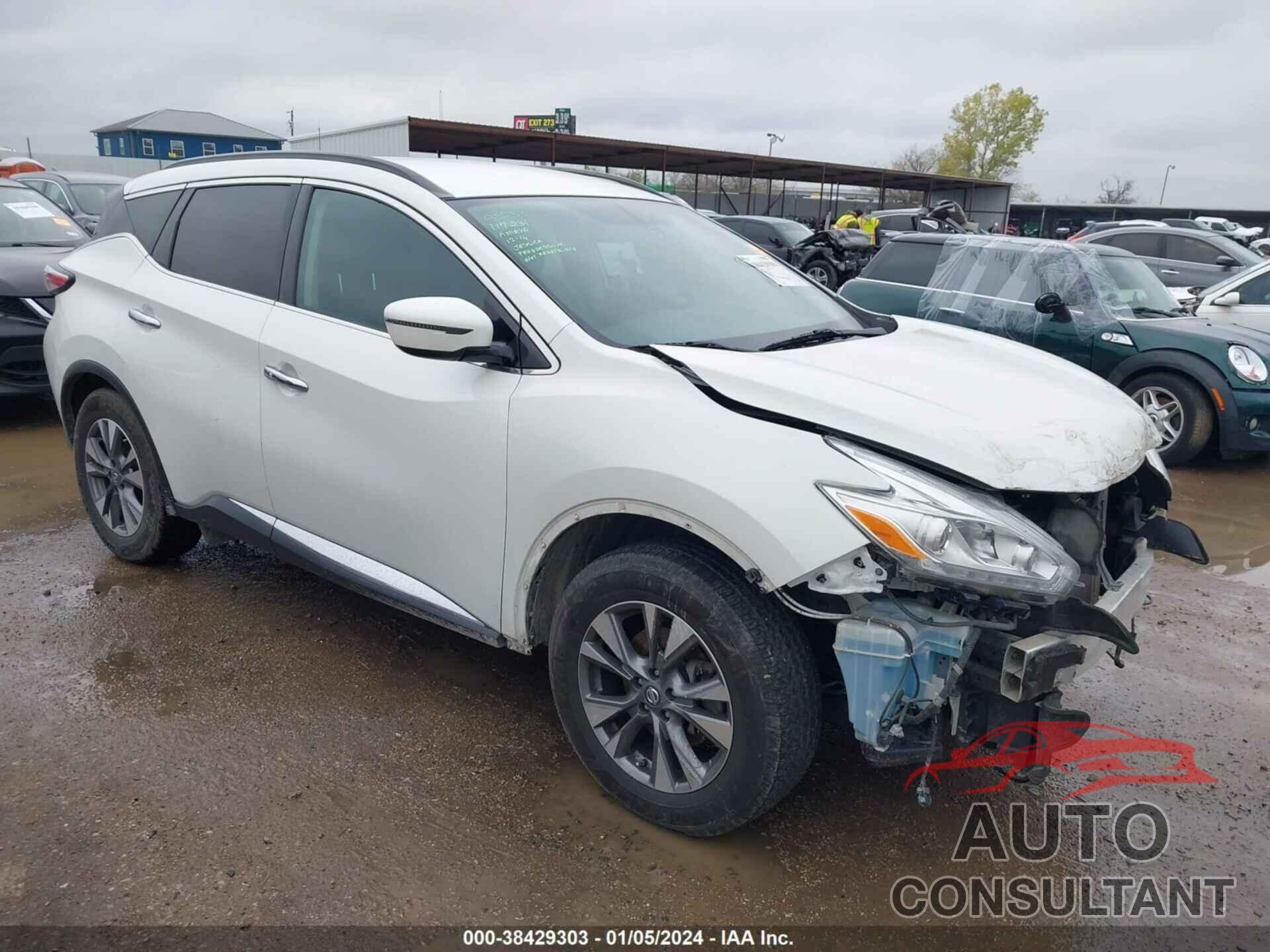 NISSAN MURANO 2017 - 5N1AZ2MG1HN102706