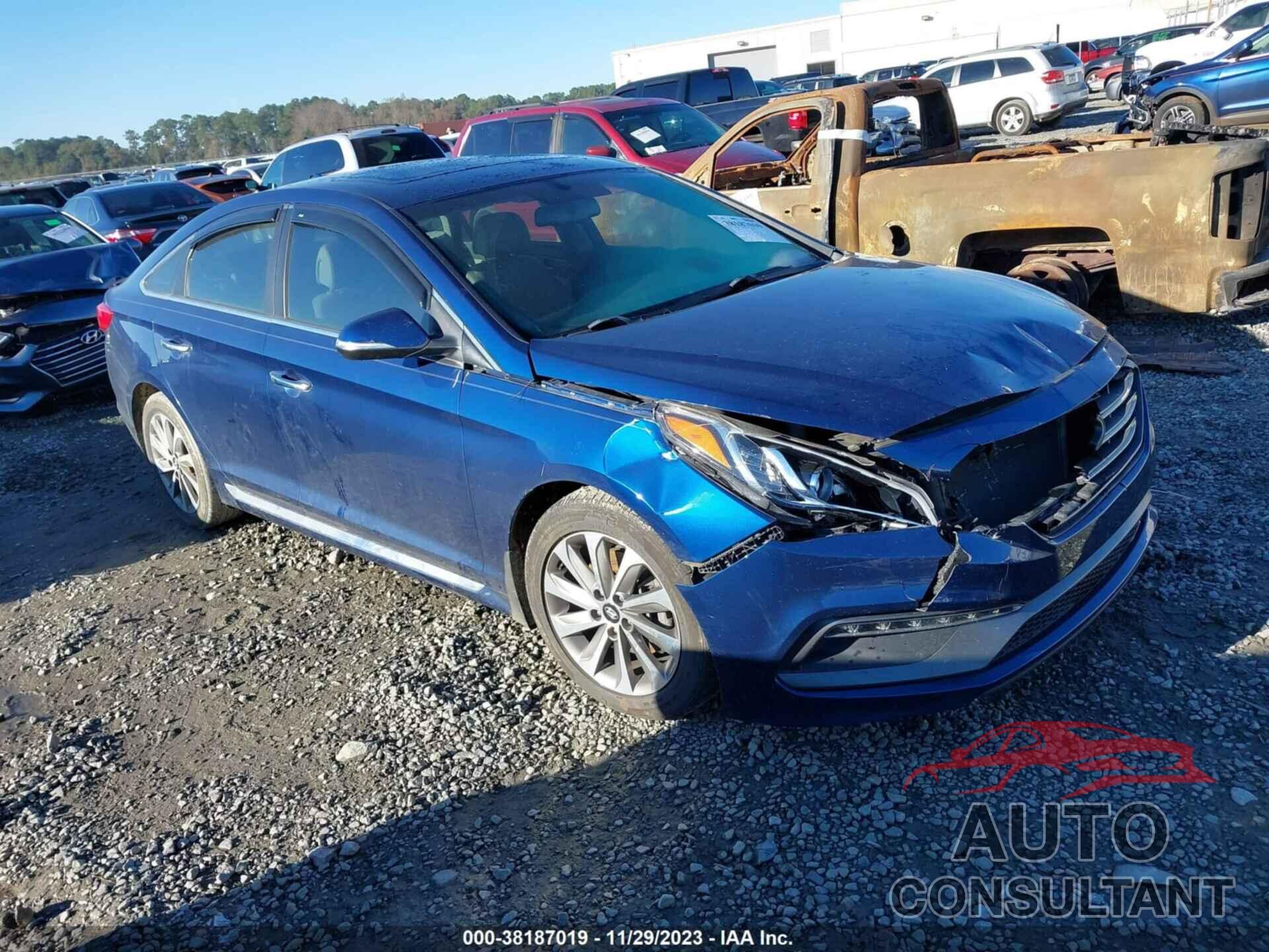 HYUNDAI SONATA 2017 - 5NPE34AF5HH571621