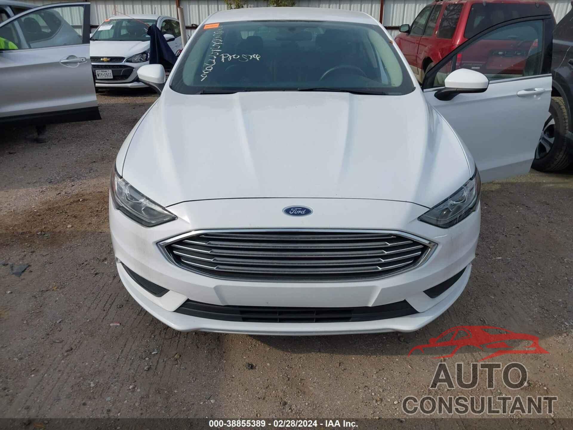 FORD FUSION 2018 - 3FA6P0HDXJR200968