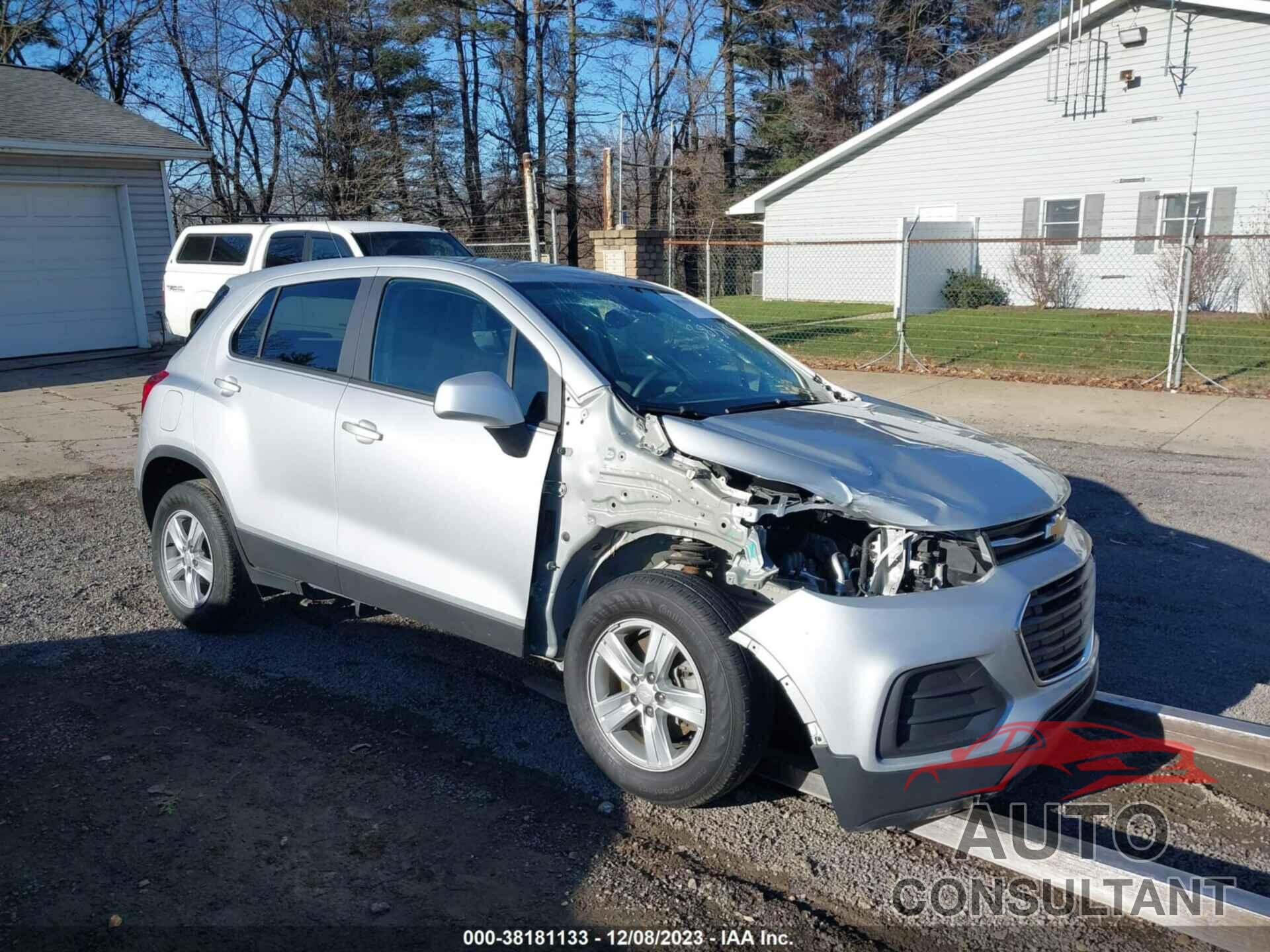 CHEVROLET TRAX 2020 - 3GNCJKSB2LL211378