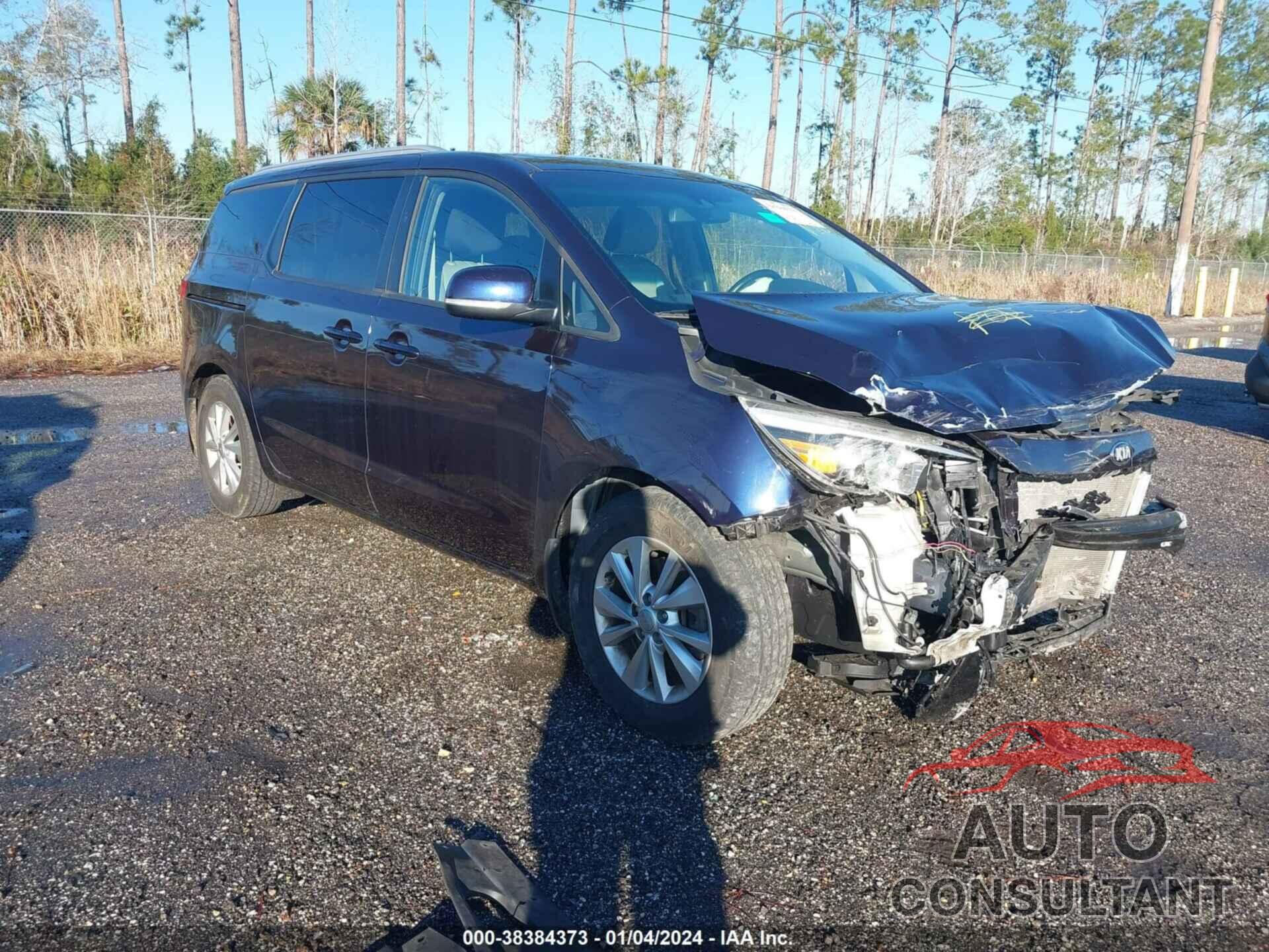 KIA SEDONA 2018 - KNDMB5C18J6349063