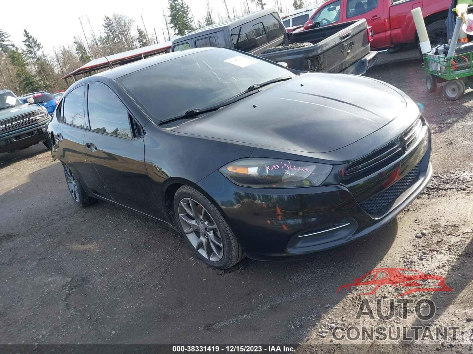 DODGE DART 2016 - 1C3CDFAA0GD504504