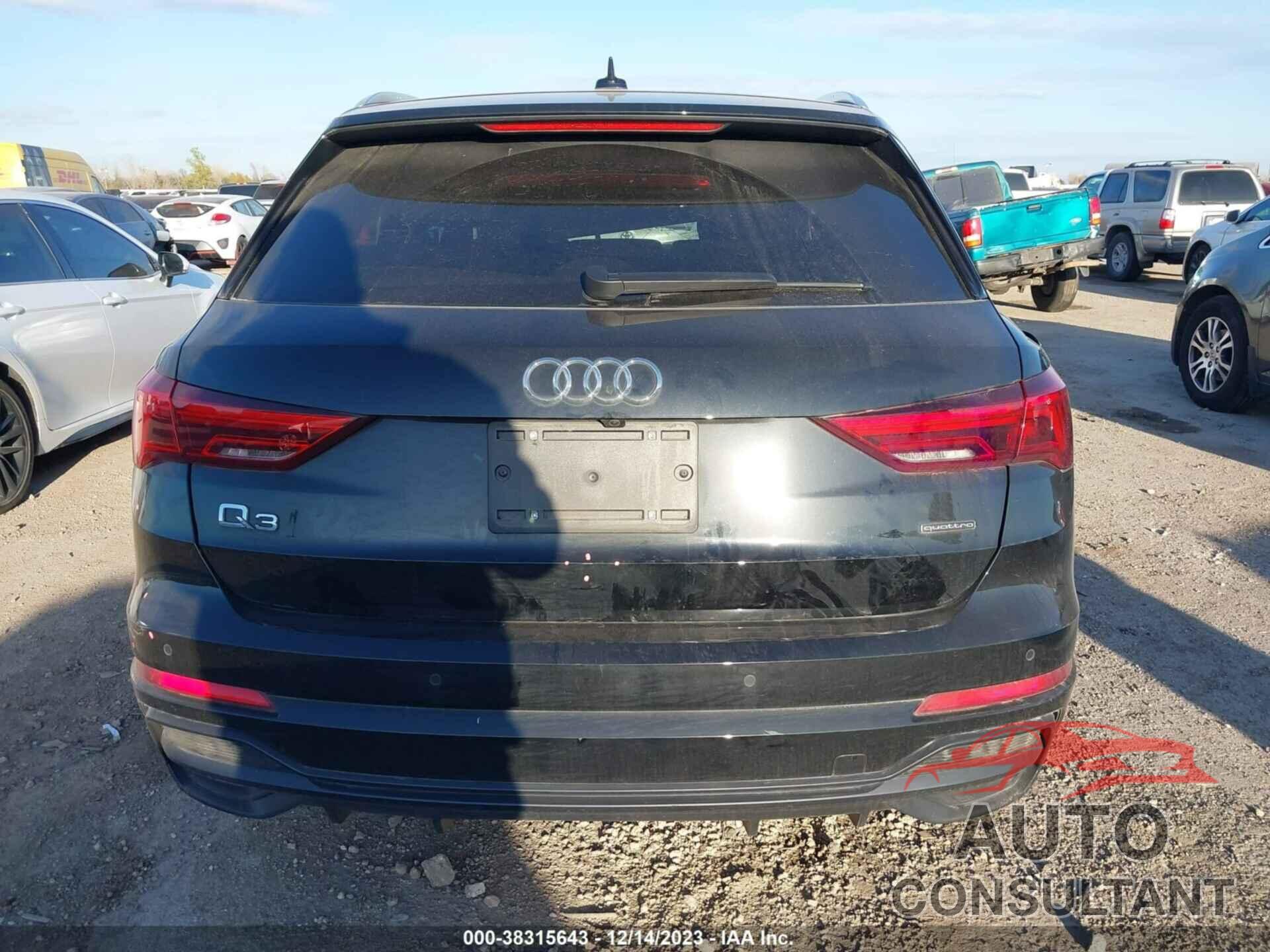 AUDI Q3 2021 - WA1DECF38M1038737