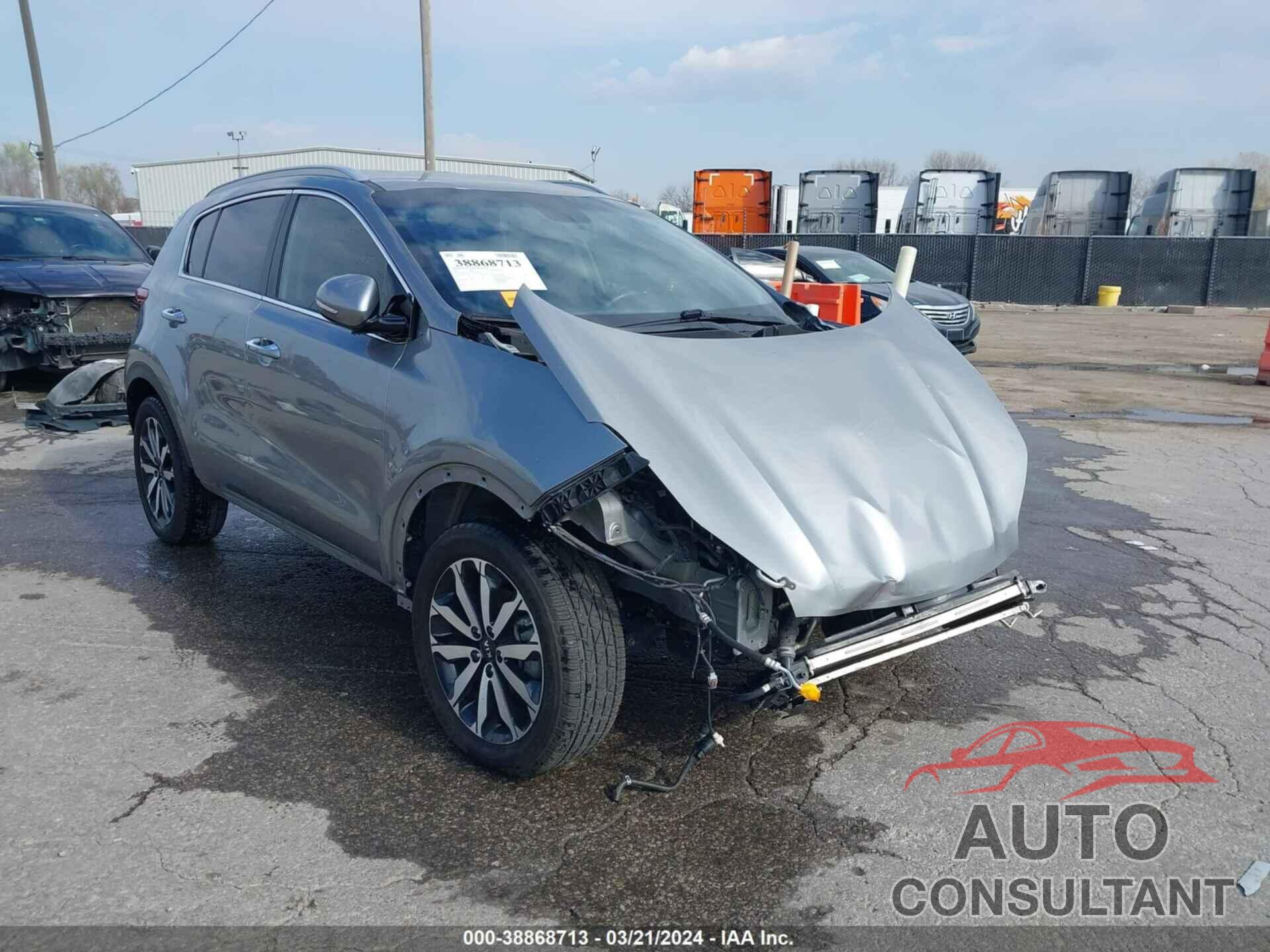 KIA SPORTAGE 2019 - KNDPNCAC5K7583203