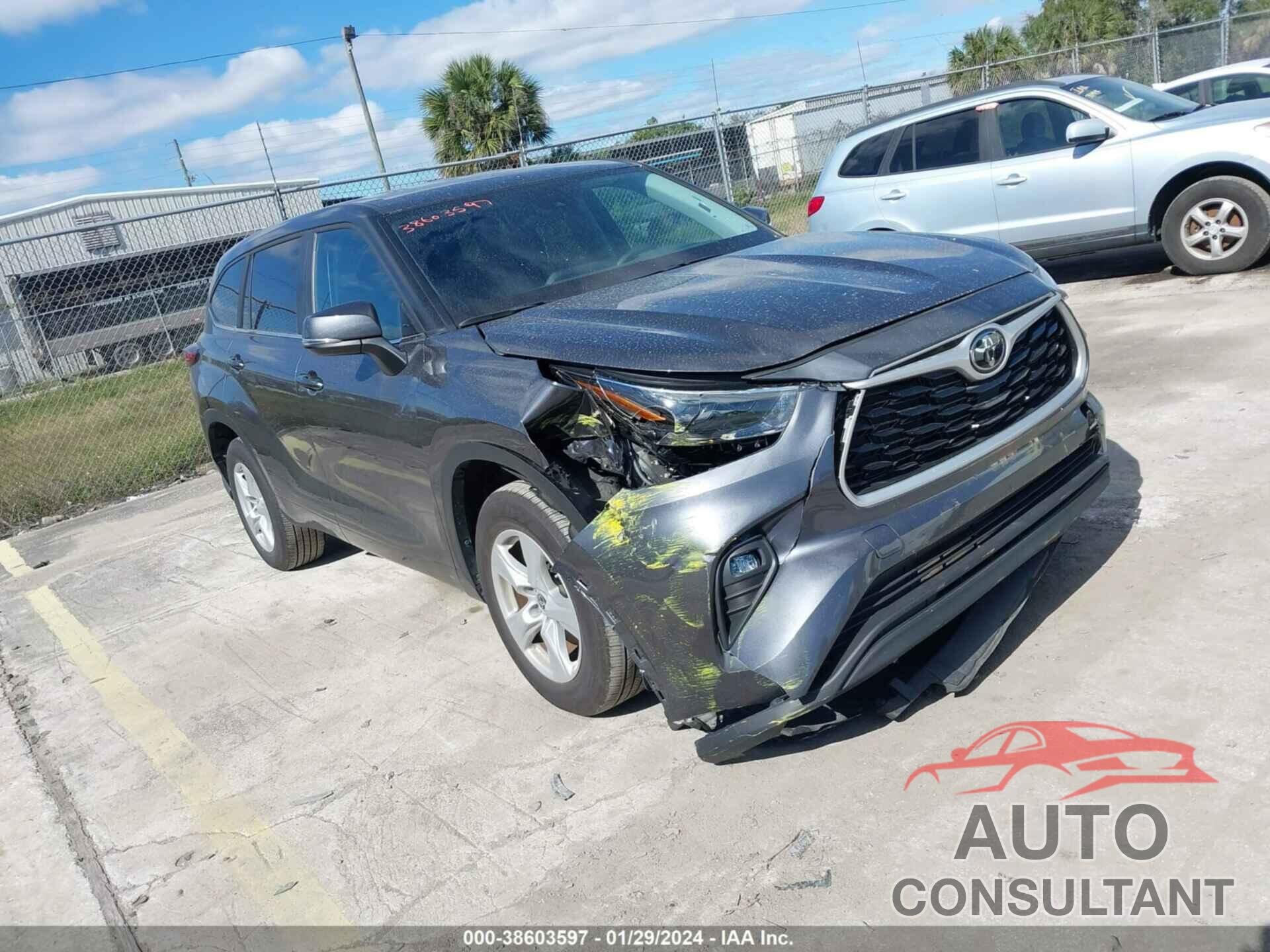 TOYOTA HIGHLANDER 2023 - 5TDKDRAH8PS039559