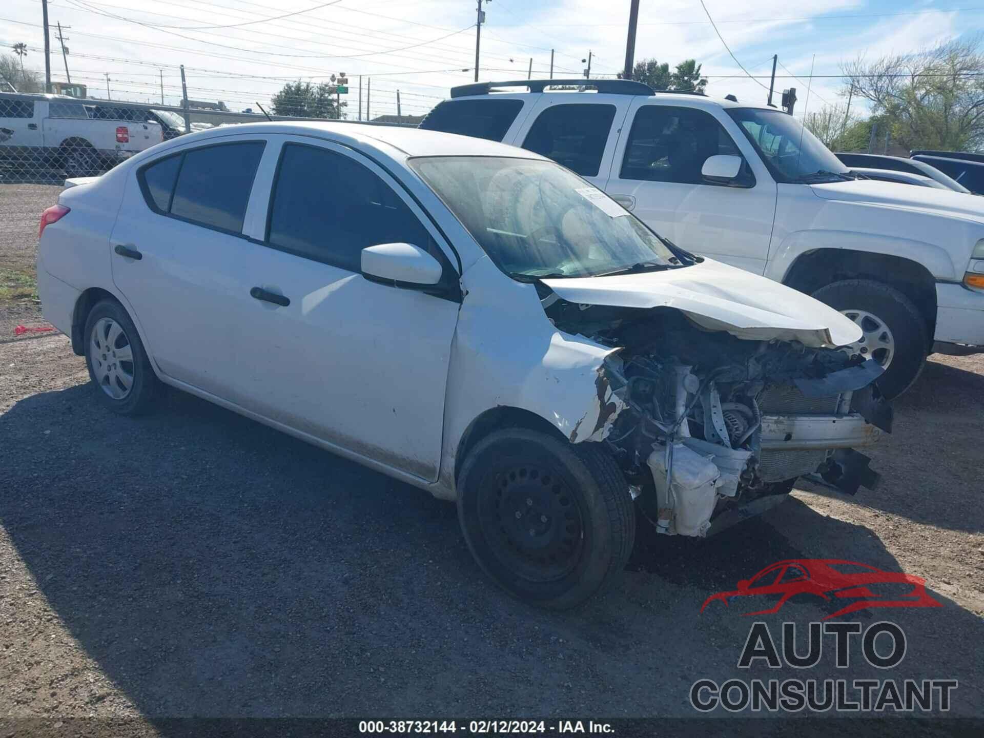 NISSAN VERSA 2016 - 3N1CN7AP4GL916358