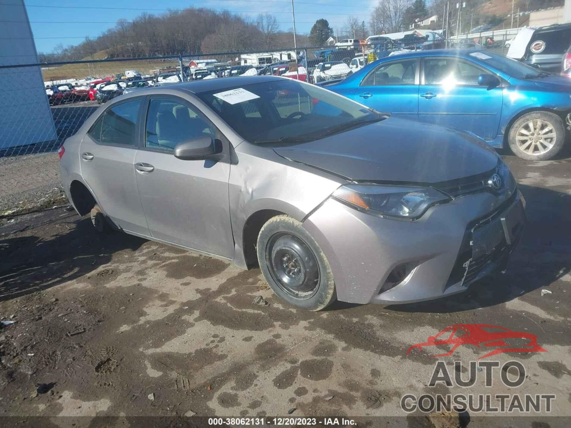 TOYOTA COROLLA 2016 - 2T1BURHE4GC695455