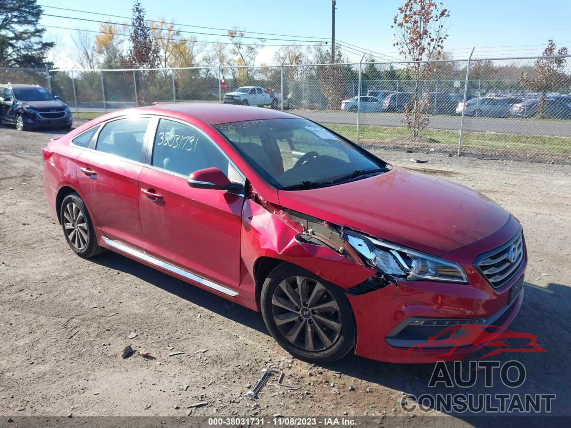 HYUNDAI SONATA 2017 - 5NPE34AF4HH489850