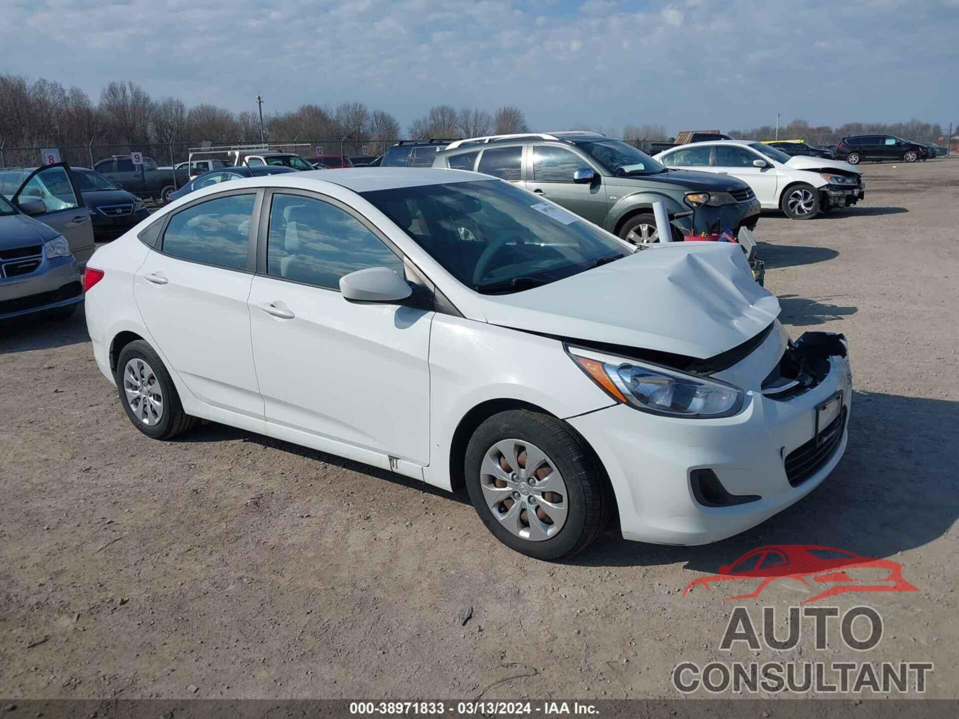 HYUNDAI ACCENT 2017 - KMHCT4AE0HU369169