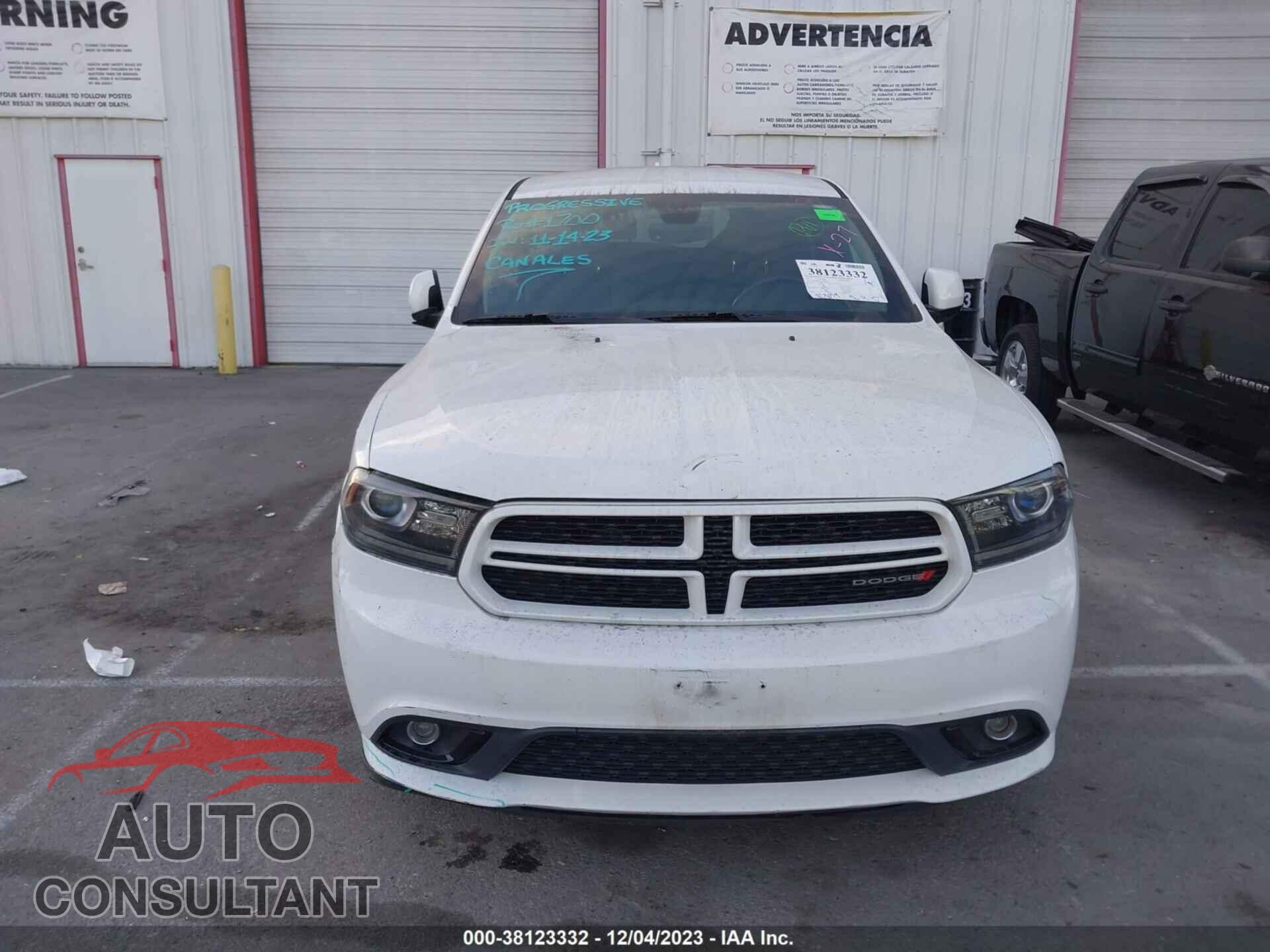 DODGE DURANGO 2017 - 1C4RDHDG1HC936107