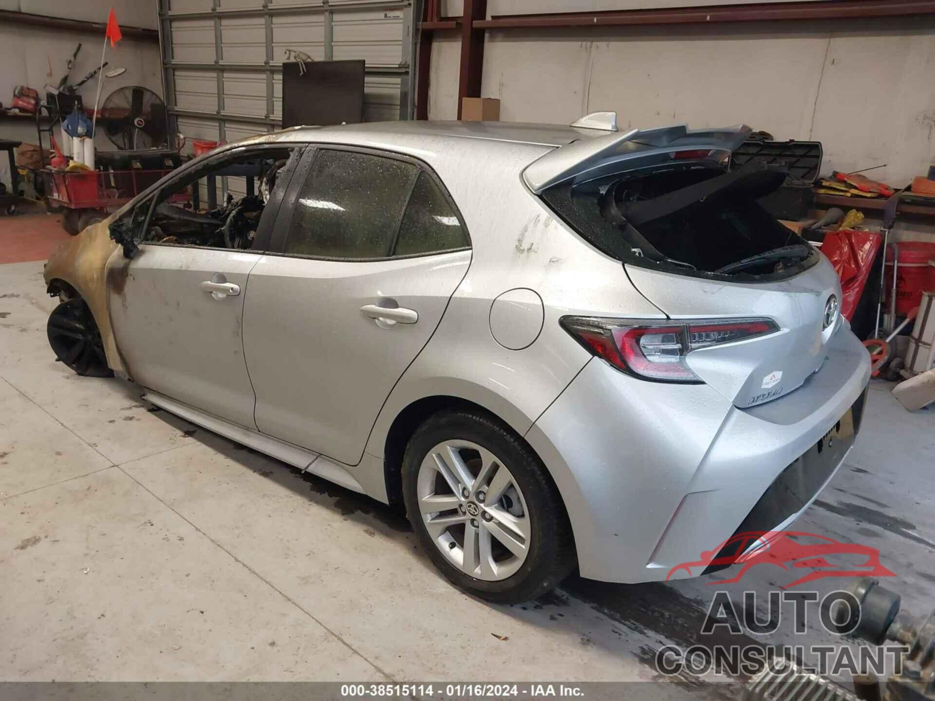 TOYOTA COROLLA 2020 - JTND4RBE6L3096122