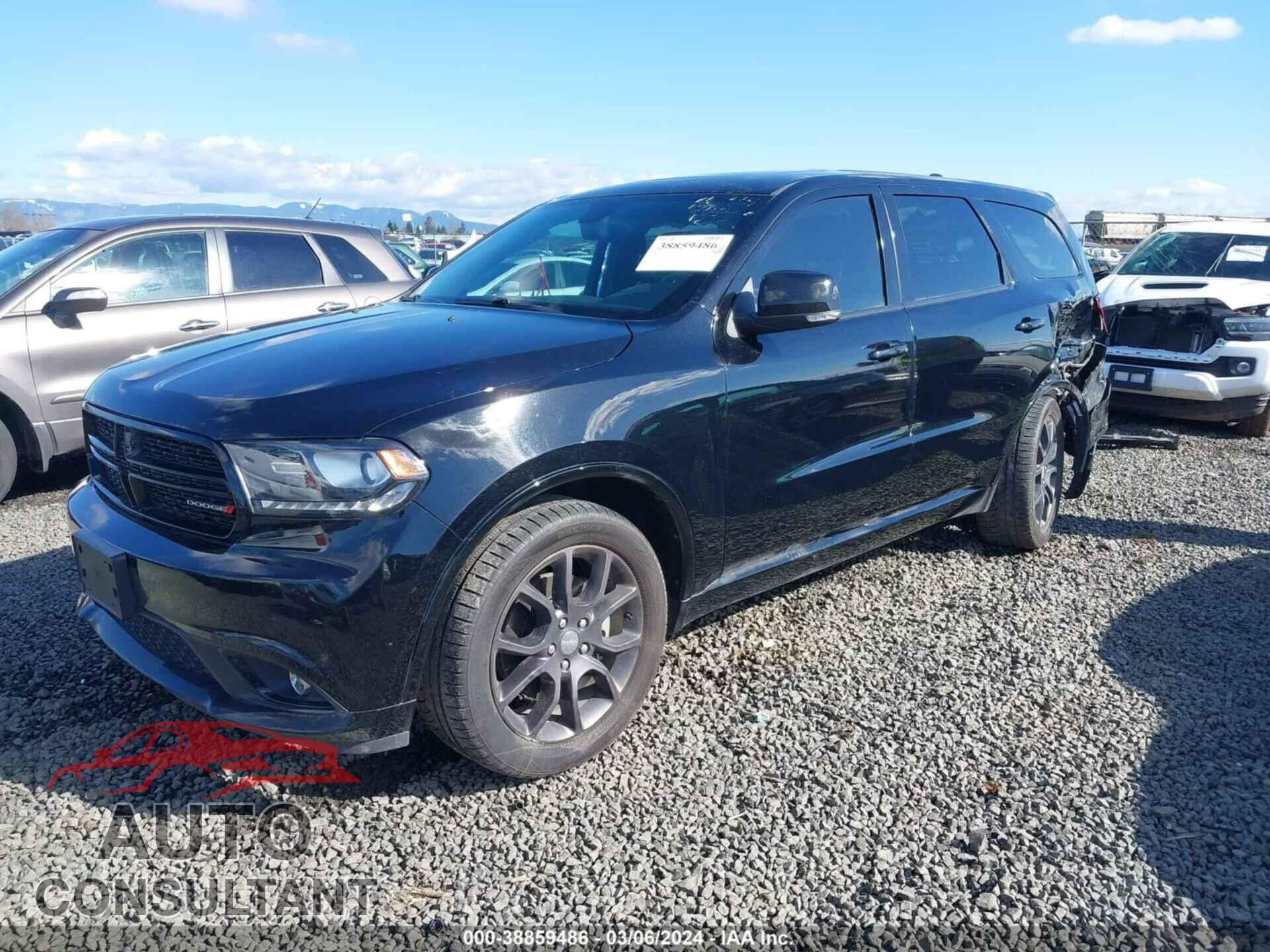 DODGE DURANGO 2017 - 1C4SDJCT5HC796036