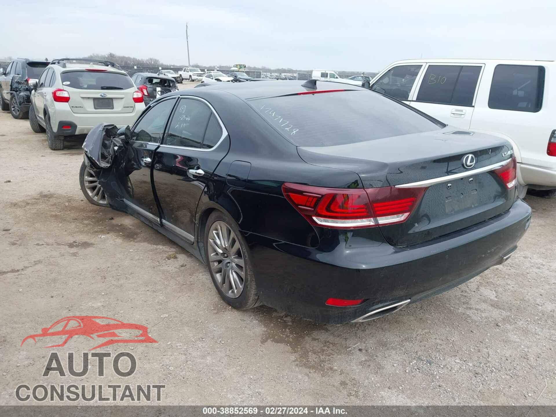 LEXUS LS 460 2017 - JTHBL5EF9H5143911