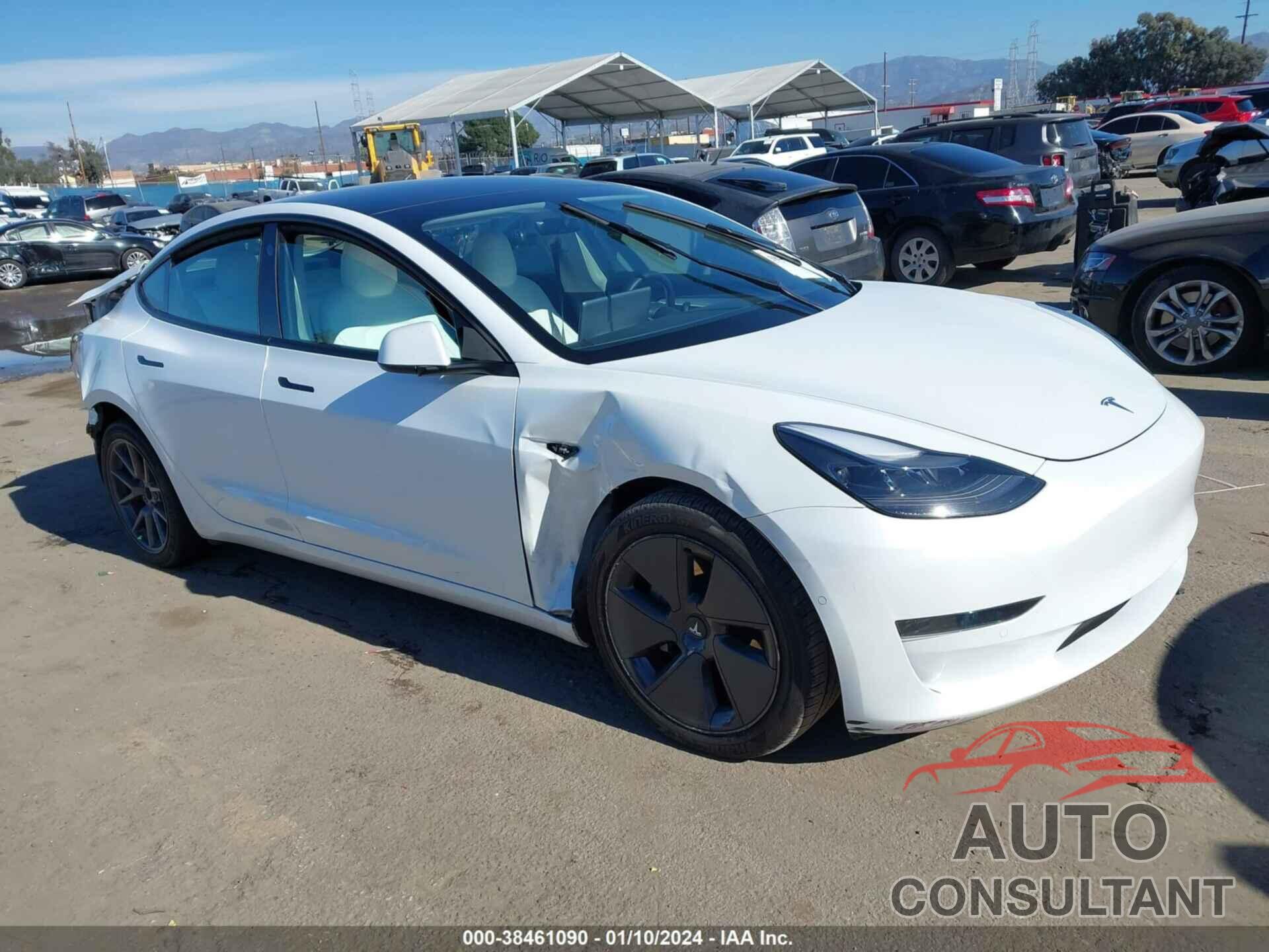 TESLA MODEL 3 2022 - 5YJ3E1EA3NF339365