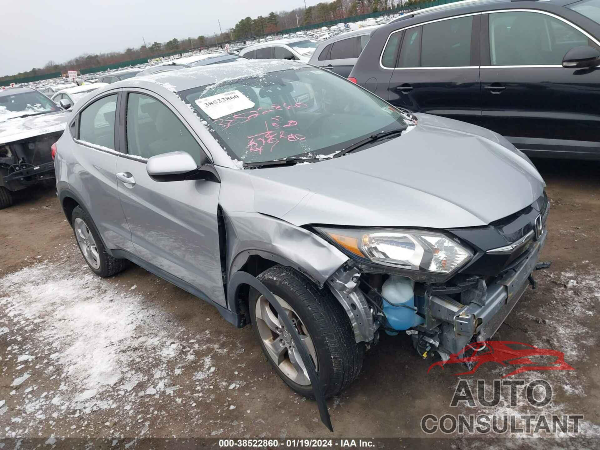 HONDA HR-V 2018 - 3CZRU6H33JG714032
