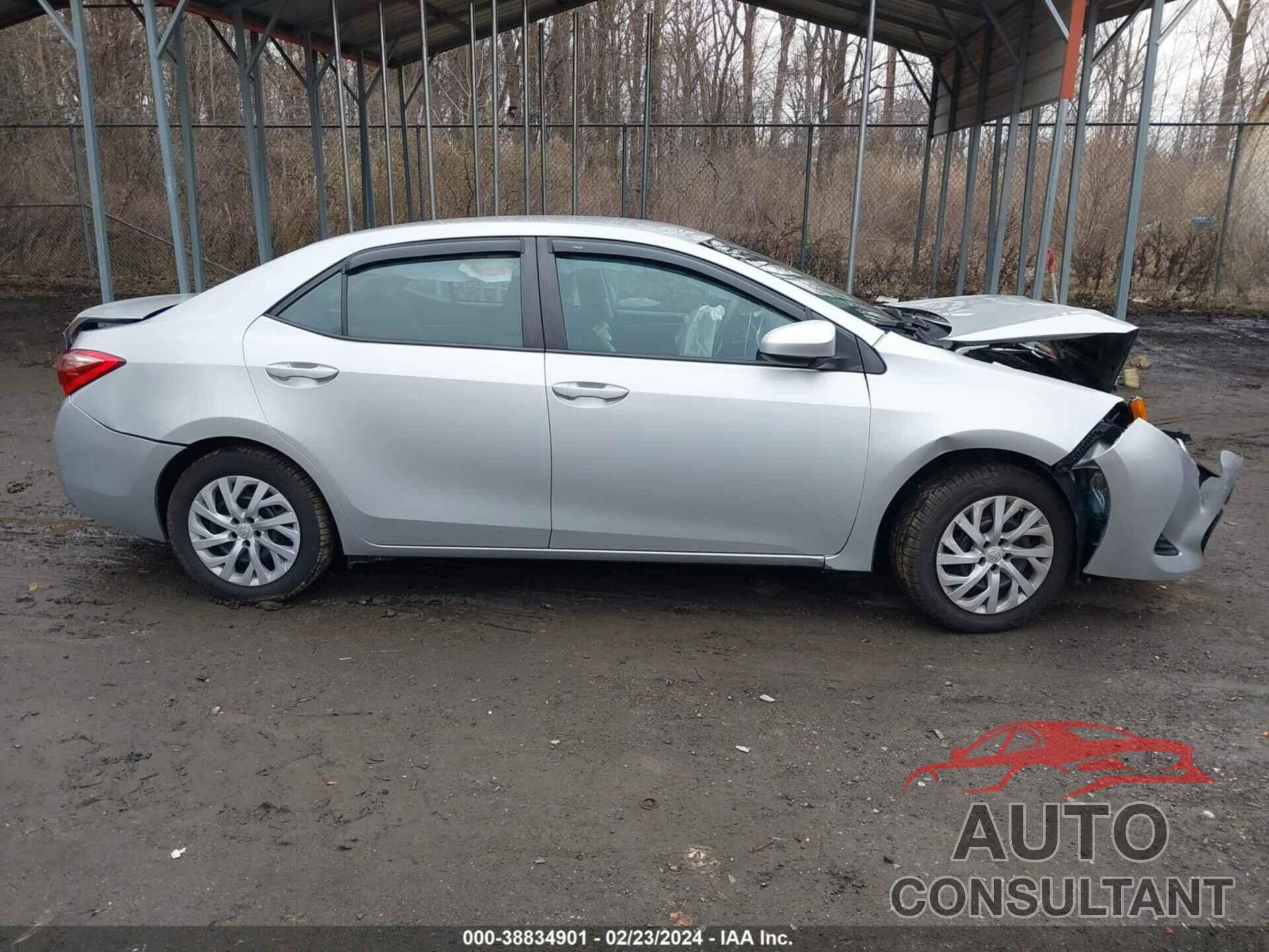 TOYOTA COROLLA 2019 - 5YFBURHE5KP897911