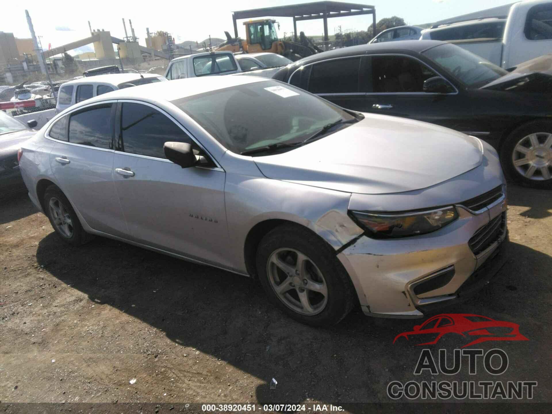 CHEVROLET MALIBU 2016 - 1G1ZB5ST2GF313251
