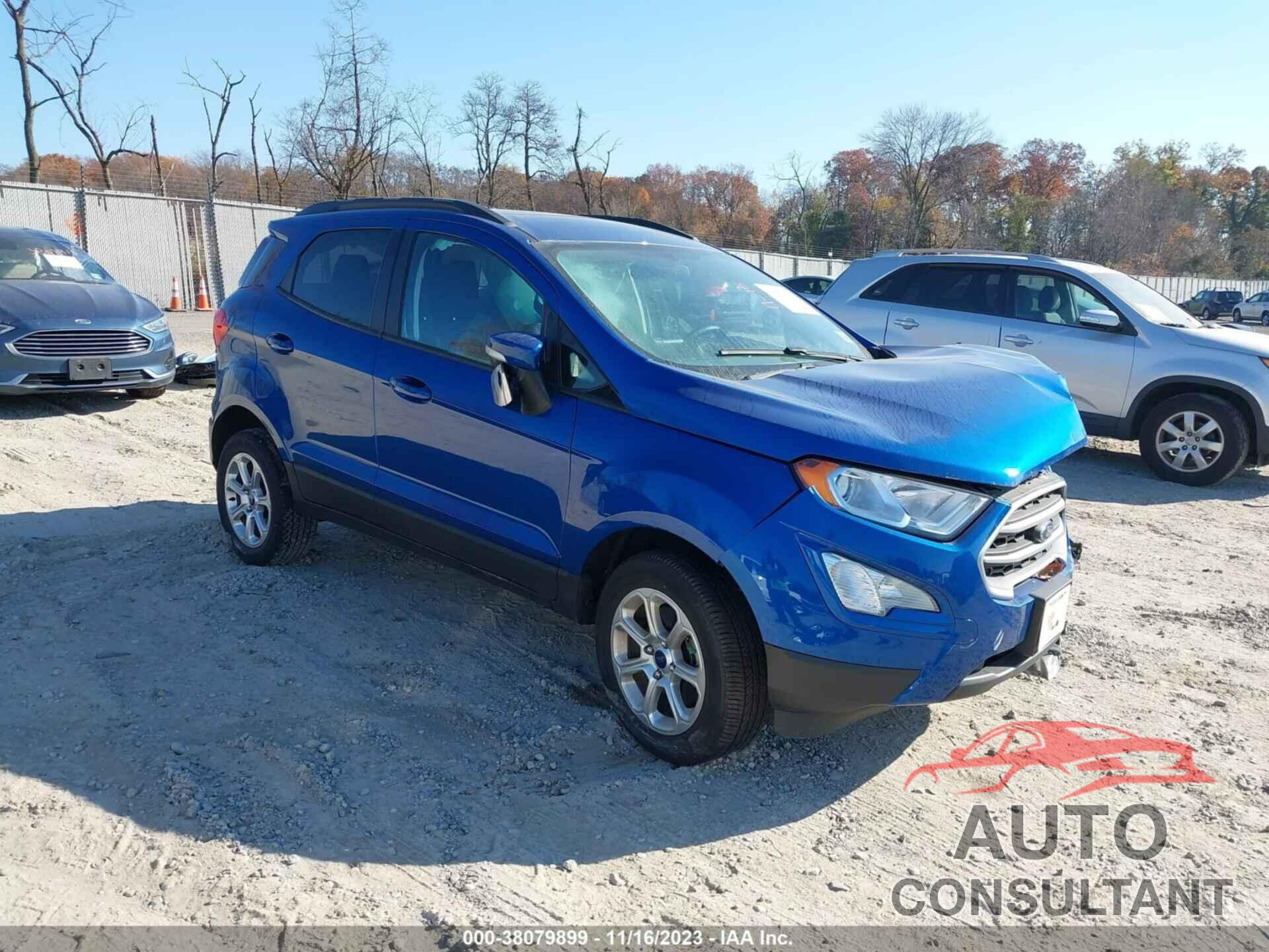 FORD ECOSPORT 2021 - MAJ6S3GL4MC409506