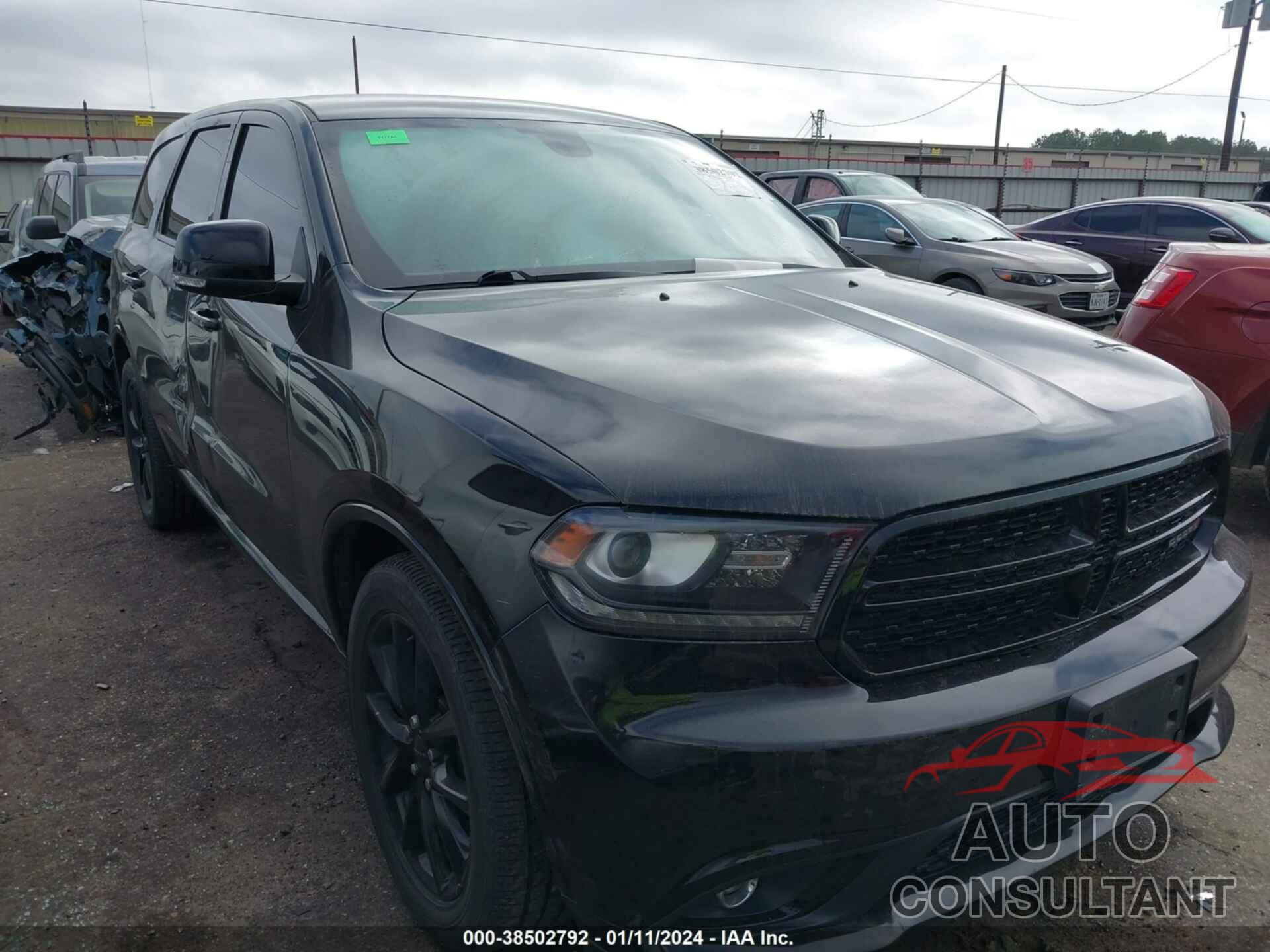 DODGE DURANGO 2017 - 1C4SDHCT6HC833569