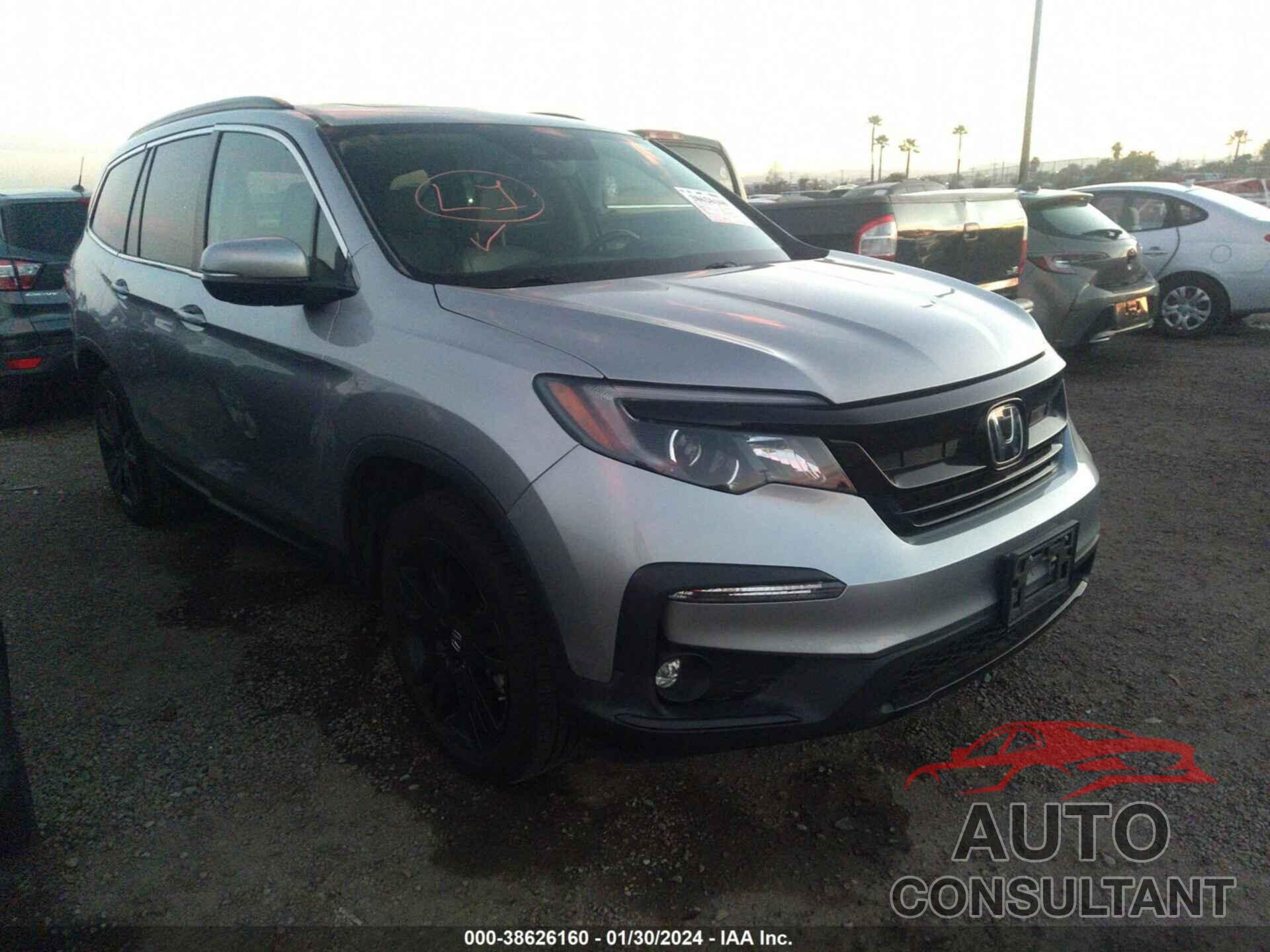 HONDA PILOT 2021 - 5FNYF5H27MB013856