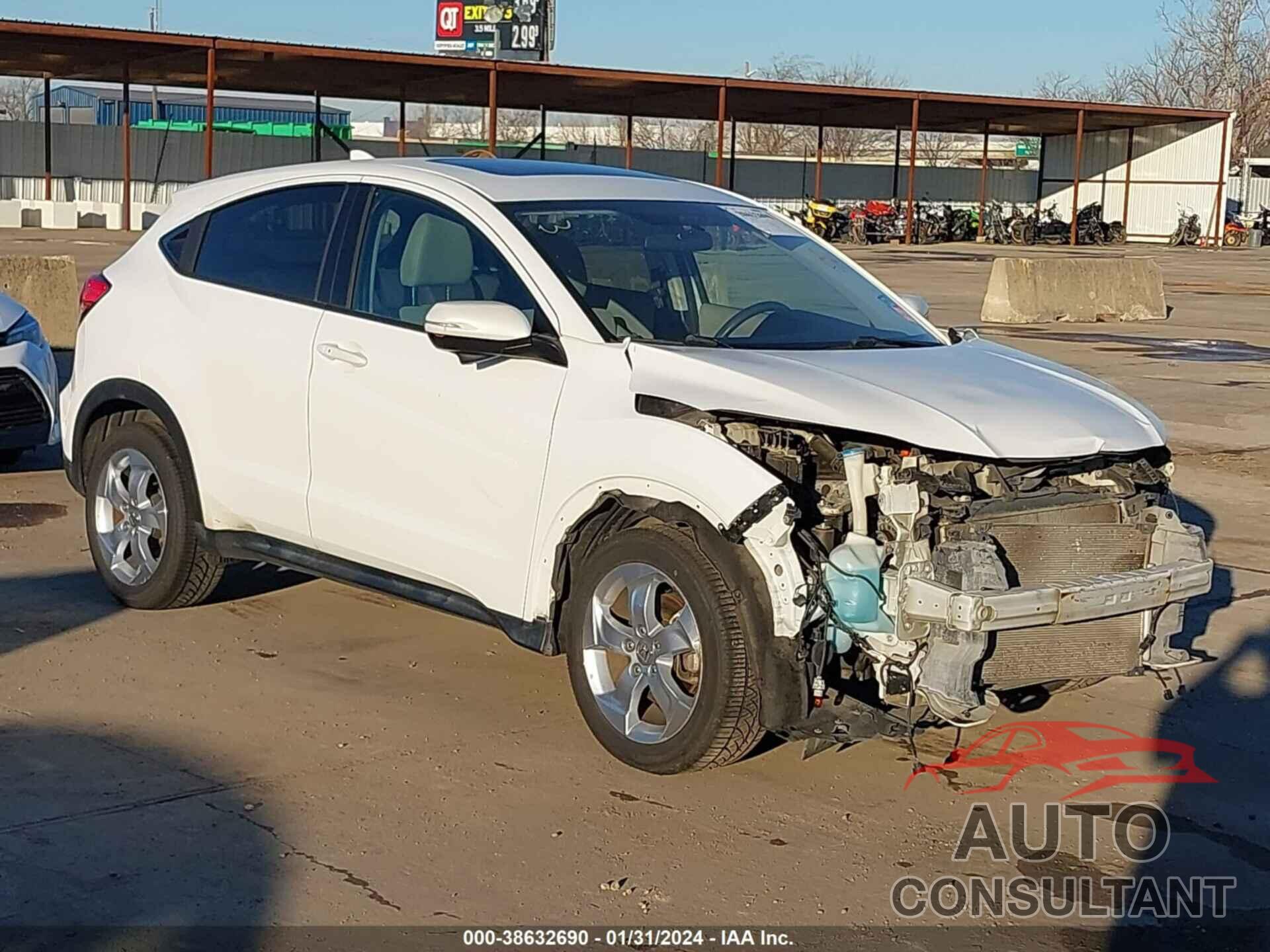 HONDA HR-V 2016 - 3CZRU5H53GM721164