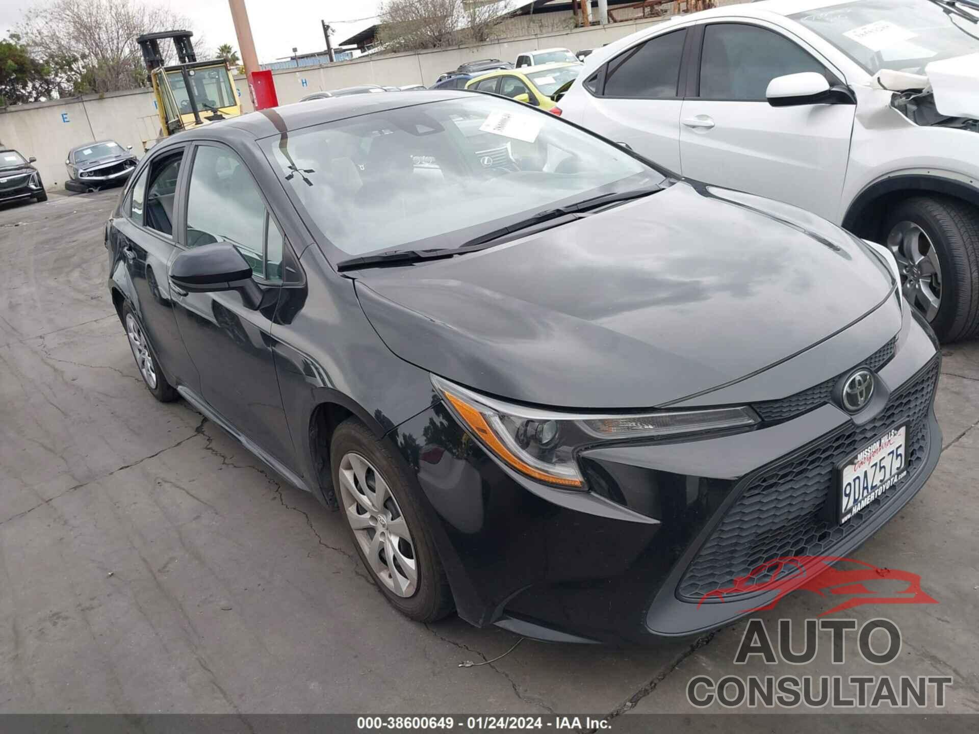 TOYOTA COROLLA 2021 - 5YFEPMAE3MP206590