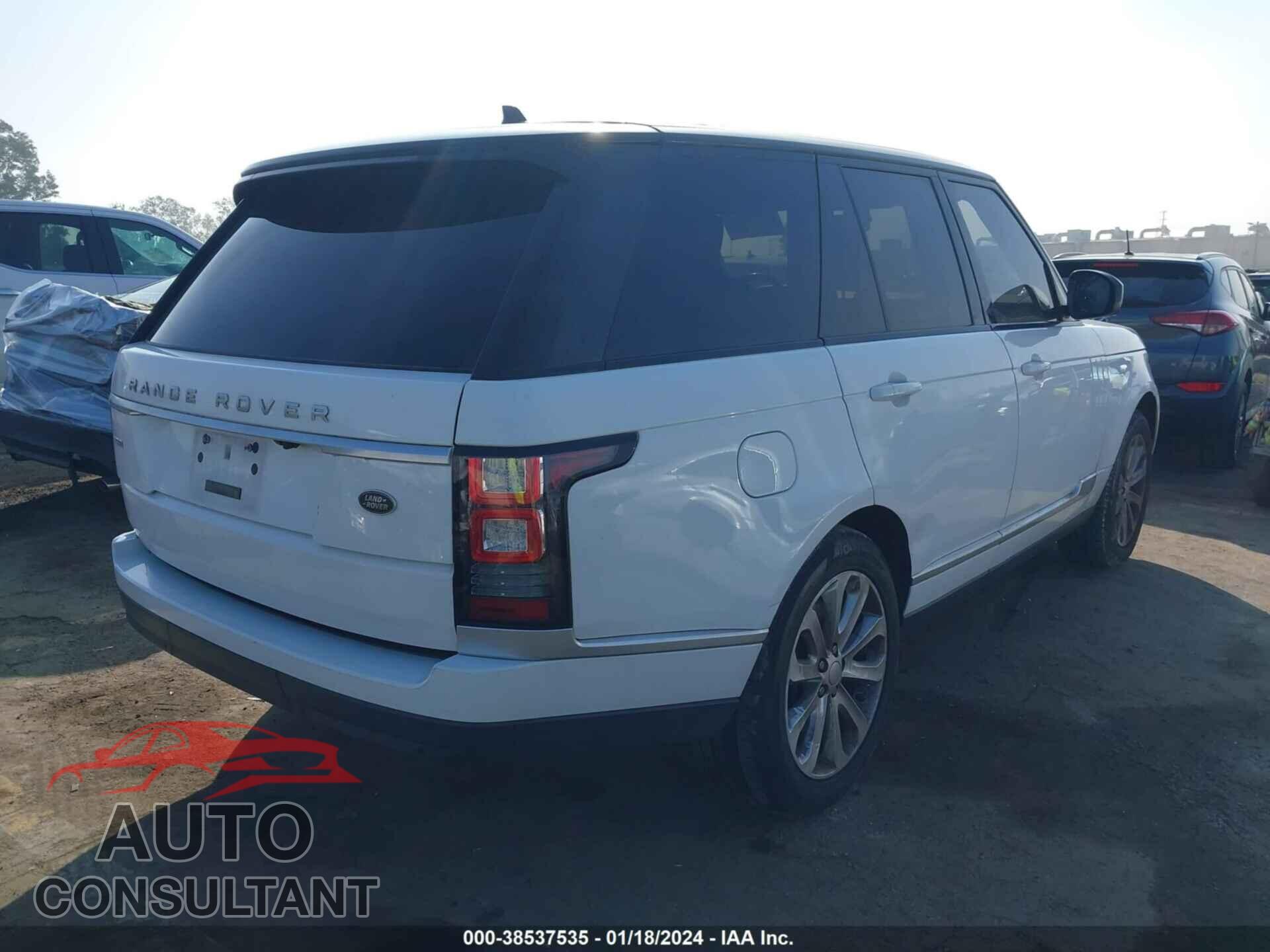 LAND ROVER RANGE ROVER 2016 - SALGS2VF2GA259703