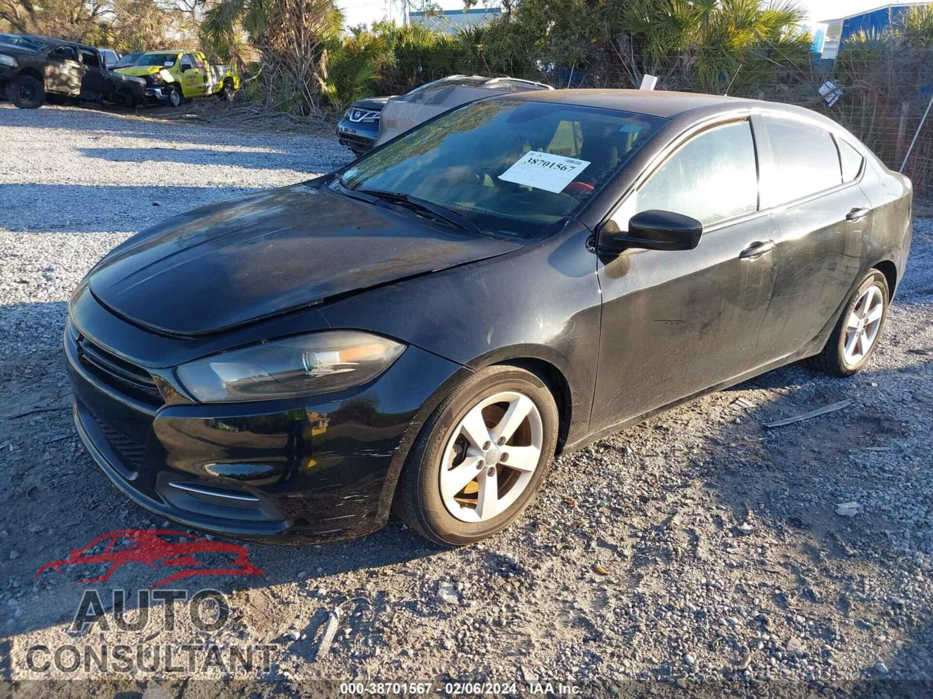 DODGE DART 2016 - 1C3CDFBB3GD591614