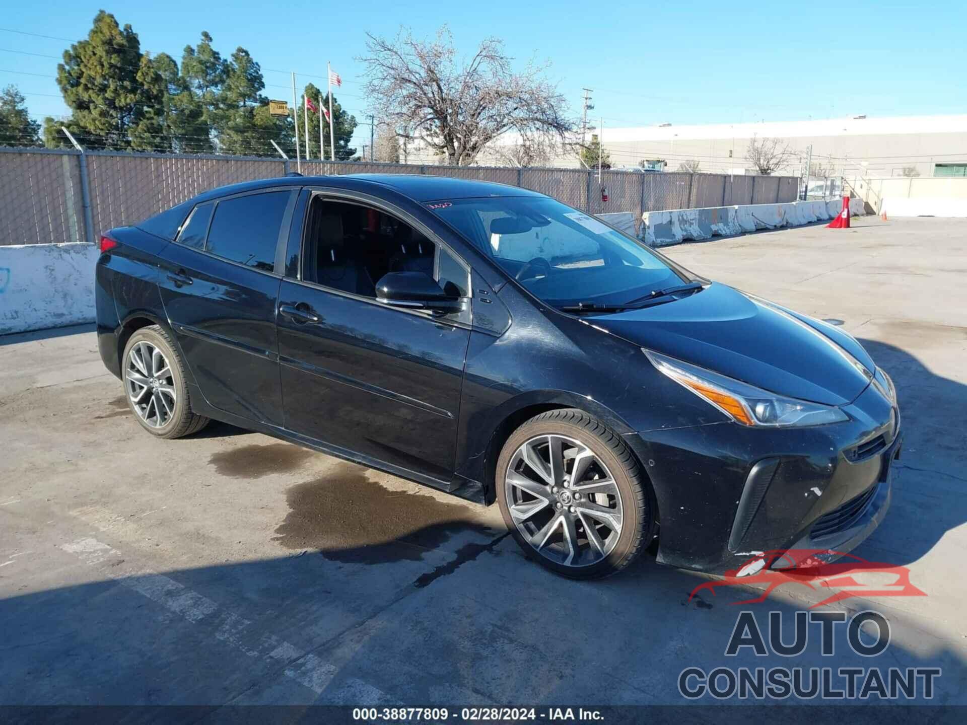 TOYOTA PRIUS 2020 - JTDKARFU2L3112077